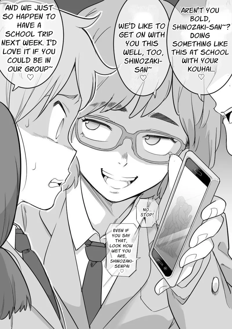 [Shine Nabyss] Les Kouhai to Shinozaki | Shinozaki and the Predatory Lesbians [English] [APA] image number 23