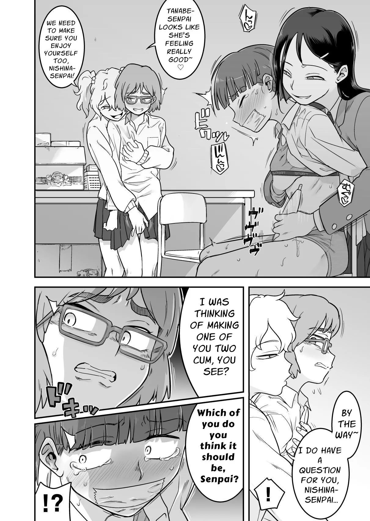 [Shine Nabyss] Les Kouhai to Shinozaki | Shinozaki and the Predatory Lesbians [English] [APA] image number 37
