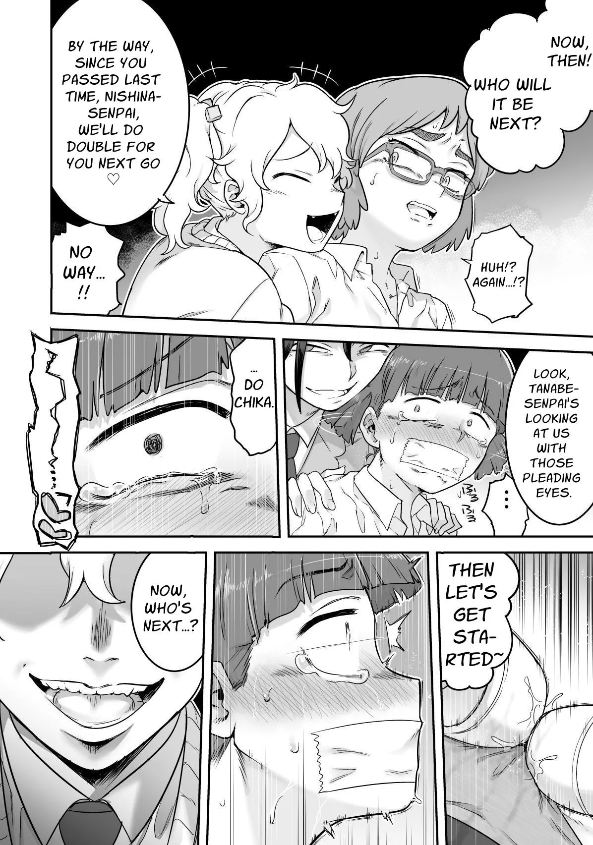 [Shine Nabyss] Les Kouhai to Shinozaki | Shinozaki and the Predatory Lesbians [English] [APA] image number 39