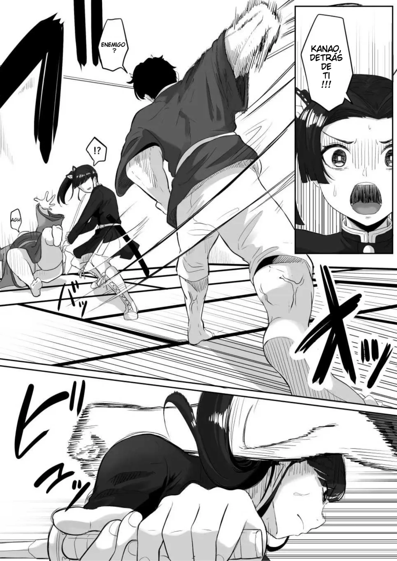 [Goma Gorilla] Kanao to Aoi Hen | Kanao y Aoi (Kimetsu no Yaiba) [Spanish] [Darkss 153] numero di immagine  3