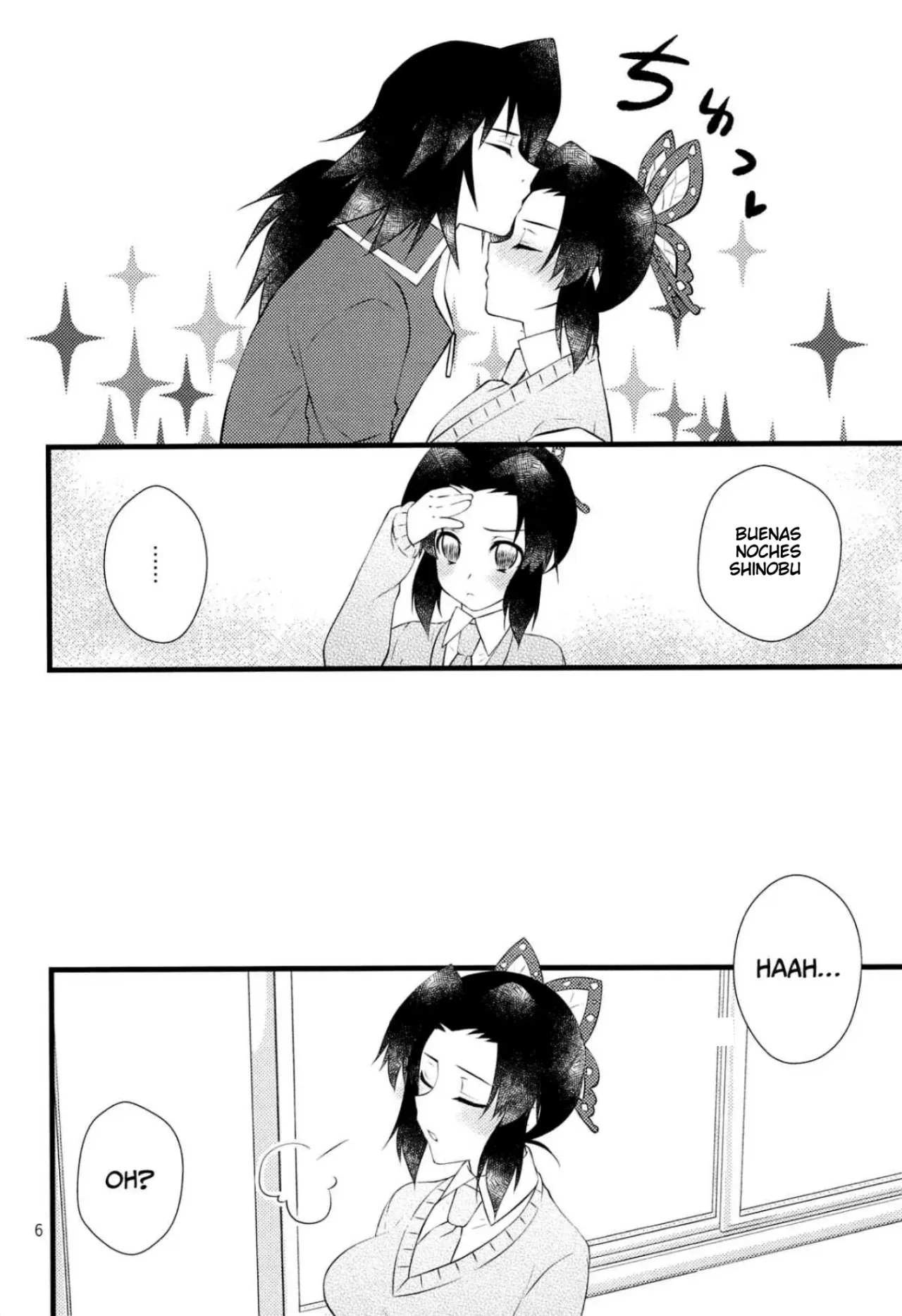 (Nichirin Kitan 6) [Hoshinatenpo (Hoshina)] Yuuwaku sarete kudasai | Por Favor, Déjate Seducir (Kimetsu no Yaiba) [Spanish] [Darkss 153] Bildnummer 5