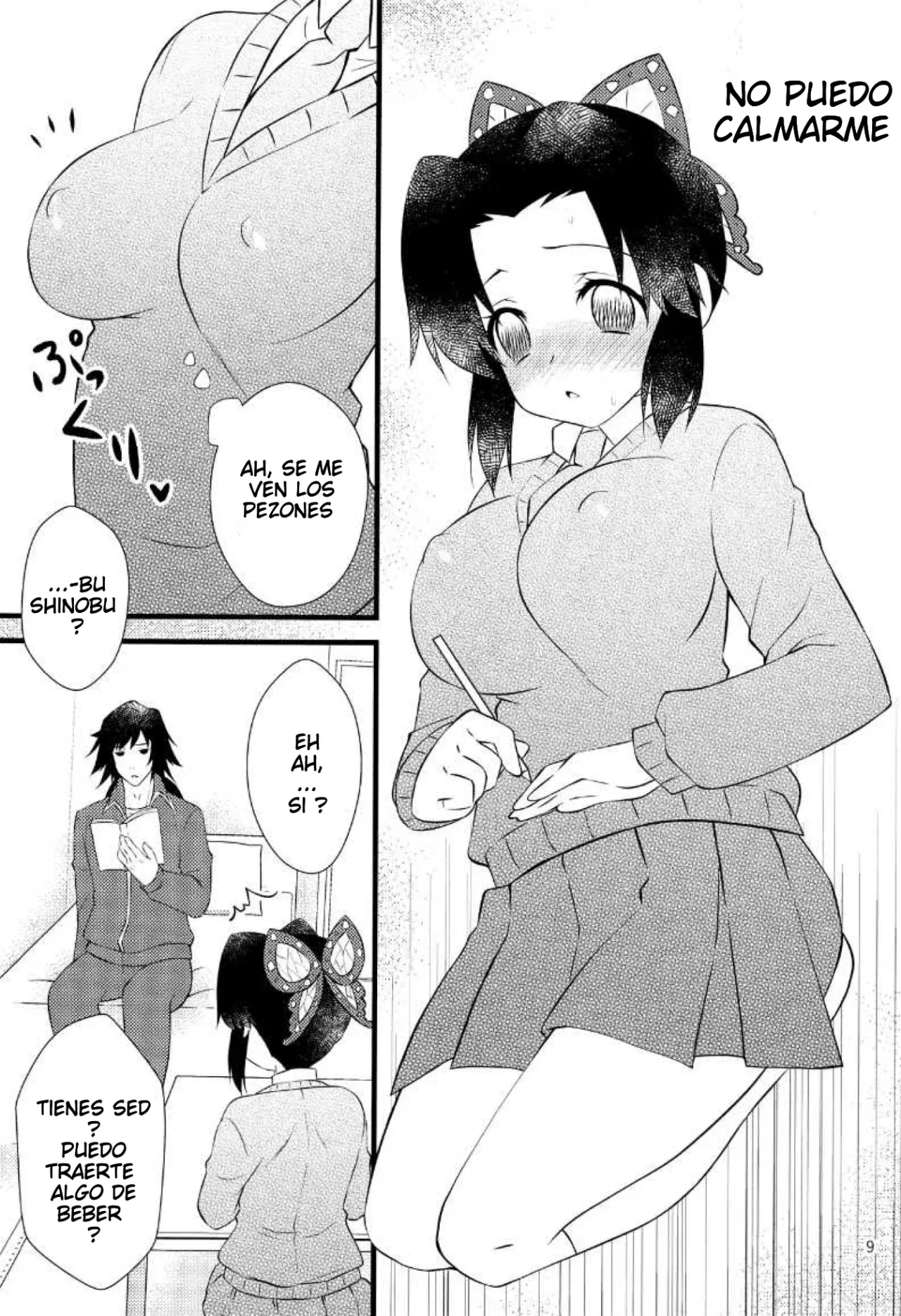 (Nichirin Kitan 6) [Hoshinatenpo (Hoshina)] Yuuwaku sarete kudasai | Por Favor, Déjate Seducir (Kimetsu no Yaiba) [Spanish] [Darkss 153] Bildnummer 8