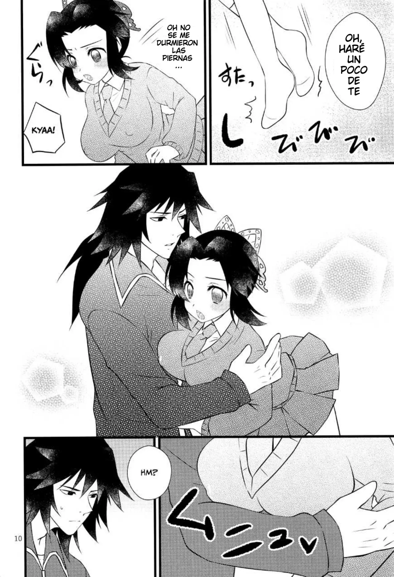 (Nichirin Kitan 6) [Hoshinatenpo (Hoshina)] Yuuwaku sarete kudasai | Por Favor, Déjate Seducir (Kimetsu no Yaiba) [Spanish] [Darkss 153] Bildnummer 9