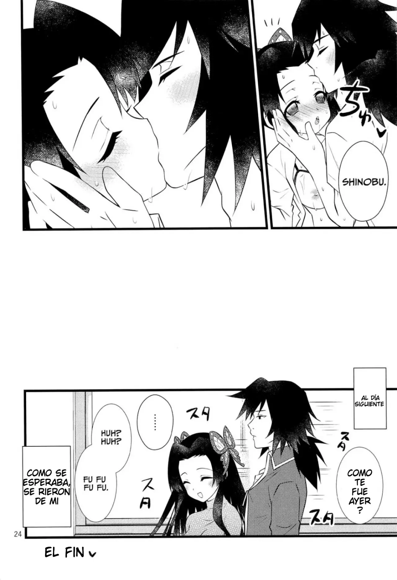 (Nichirin Kitan 6) [Hoshinatenpo (Hoshina)] Yuuwaku sarete kudasai | Por Favor, Déjate Seducir (Kimetsu no Yaiba) [Spanish] [Darkss 153] Bildnummer 23