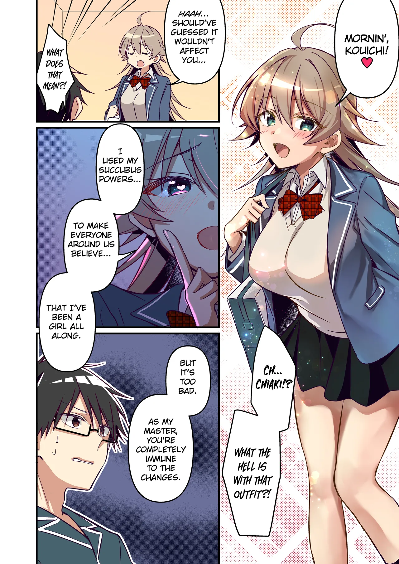 [TSF no F (NOMU)] Shoukan Sareta Succubus ga Boku da Nante Kiitenain desu kedo (Heart) | I Didn't Expect that I'D be the Summoned Succubus (heart) [English] [TheFrogManScans] numero di immagine  36