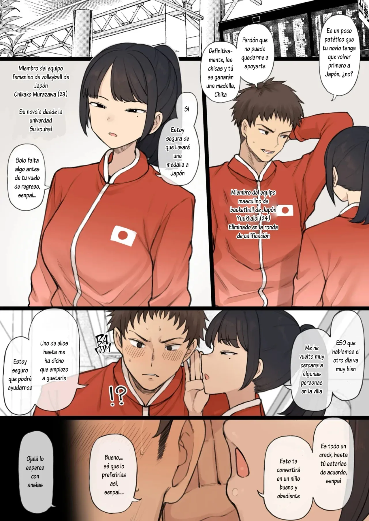 [Terasu MC] Athletic x Couple x Netorase [Spanish] [Lovely Diablesse Scan] numero di immagine  2