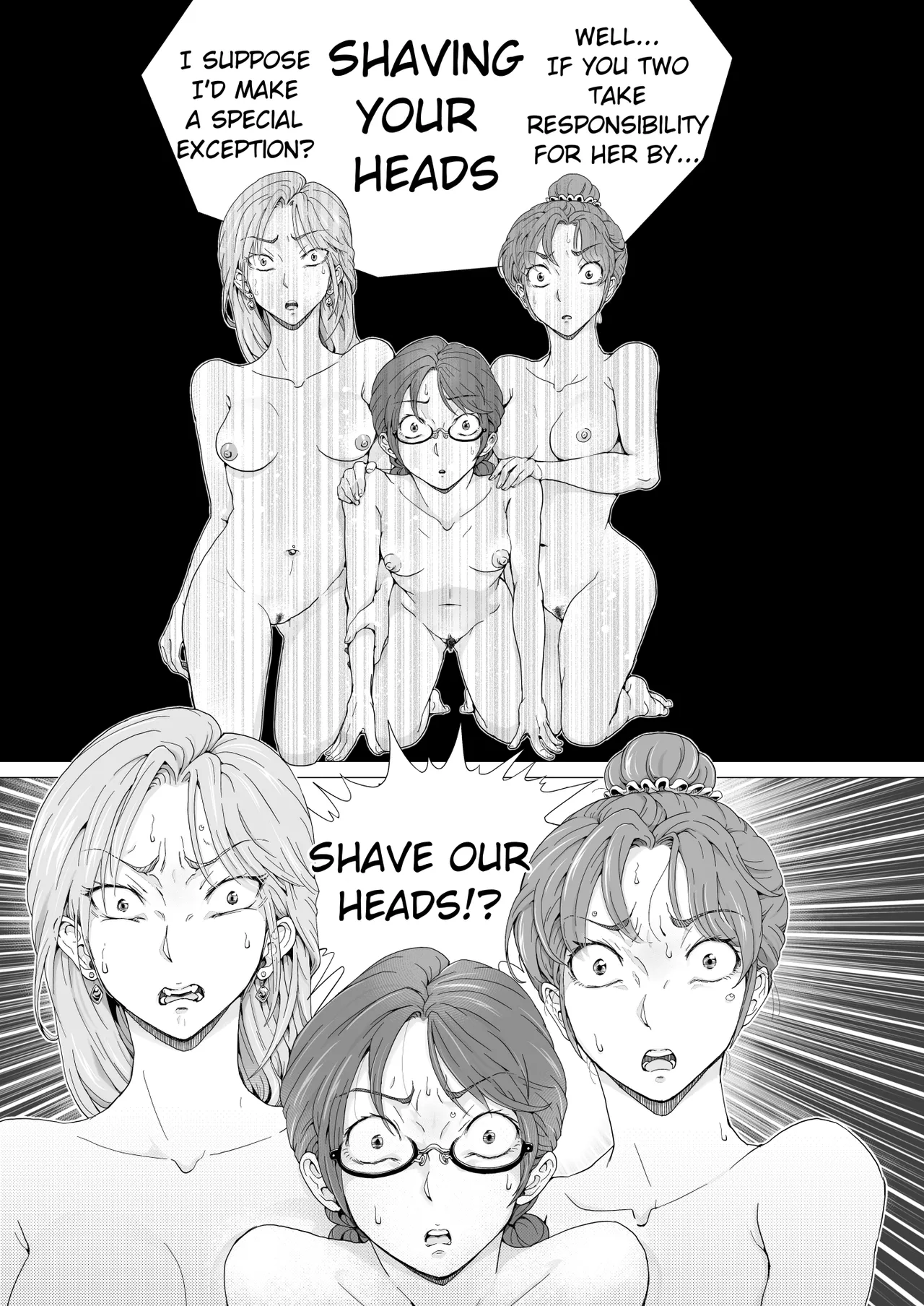 [Teihatu Syouzyo Titai] AMA LUFII! ~Hy○n○tic Shaving of a College Girl~ [English] numero di immagine  17