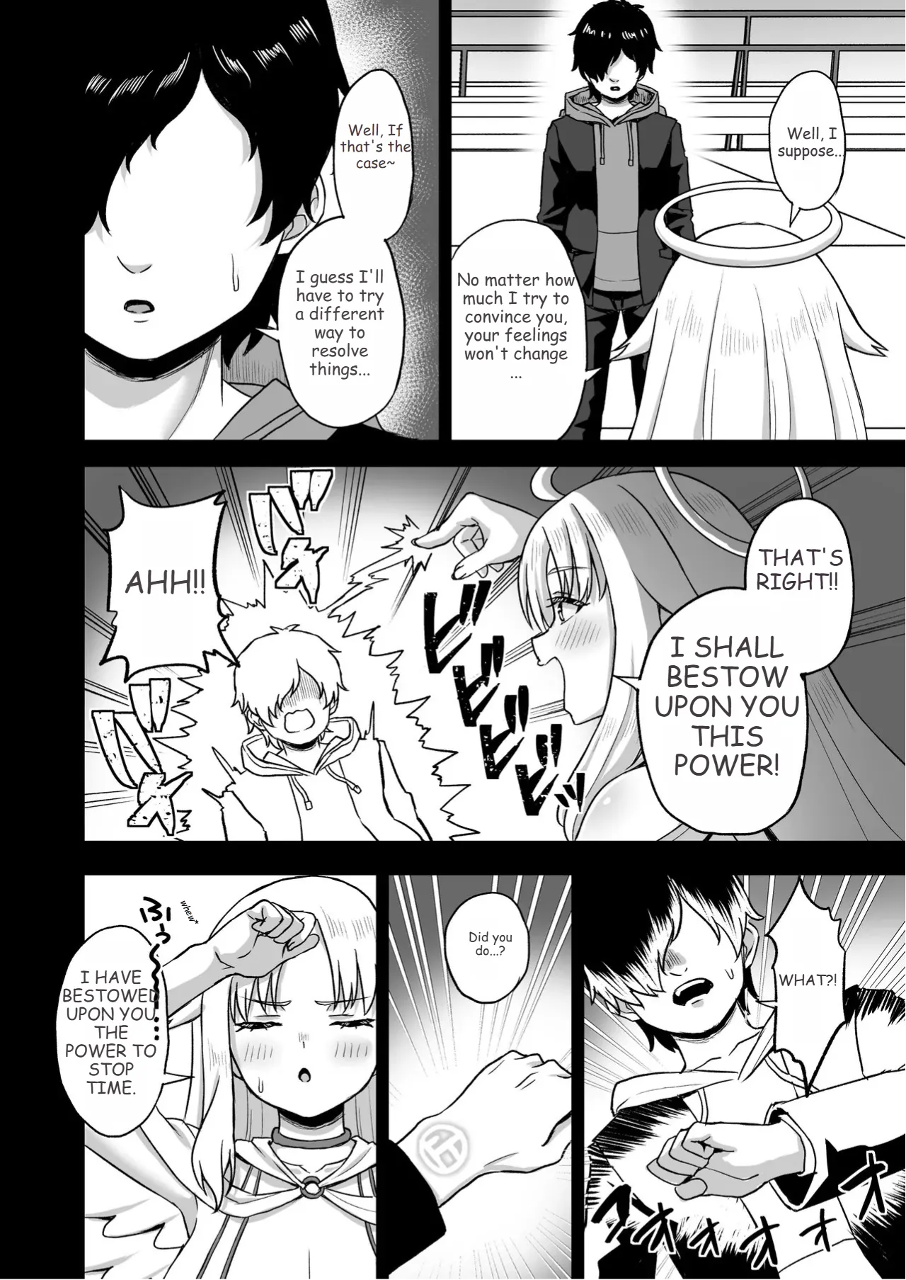 [Atsukan Rock (Akosuke)] Jikan Teishi no Chikara o Te ni Ireta Ore wa Yatsu ra ni Fukushuu suru | After Gaining the Power to Stop Time, I Took Revenge on All of Them [English] image number 16