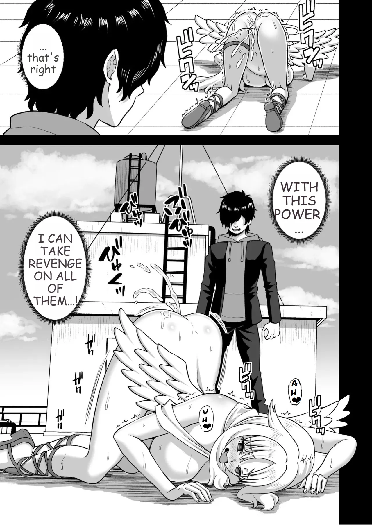 [Atsukan Rock (Akosuke)] Jikan Teishi no Chikara o Te ni Ireta Ore wa Yatsu ra ni Fukushuu suru | After Gaining the Power to Stop Time, I Took Revenge on All of Them [English] image number 29