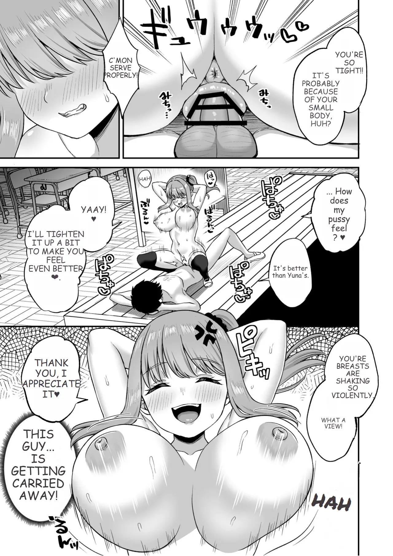 [Atsukan Rock (Akosuke)] Jikan Teishi no Chikara o Te ni Ireta Ore wa Yatsu ra ni Fukushuu suru | After Gaining the Power to Stop Time, I Took Revenge on All of Them [English] image number 45