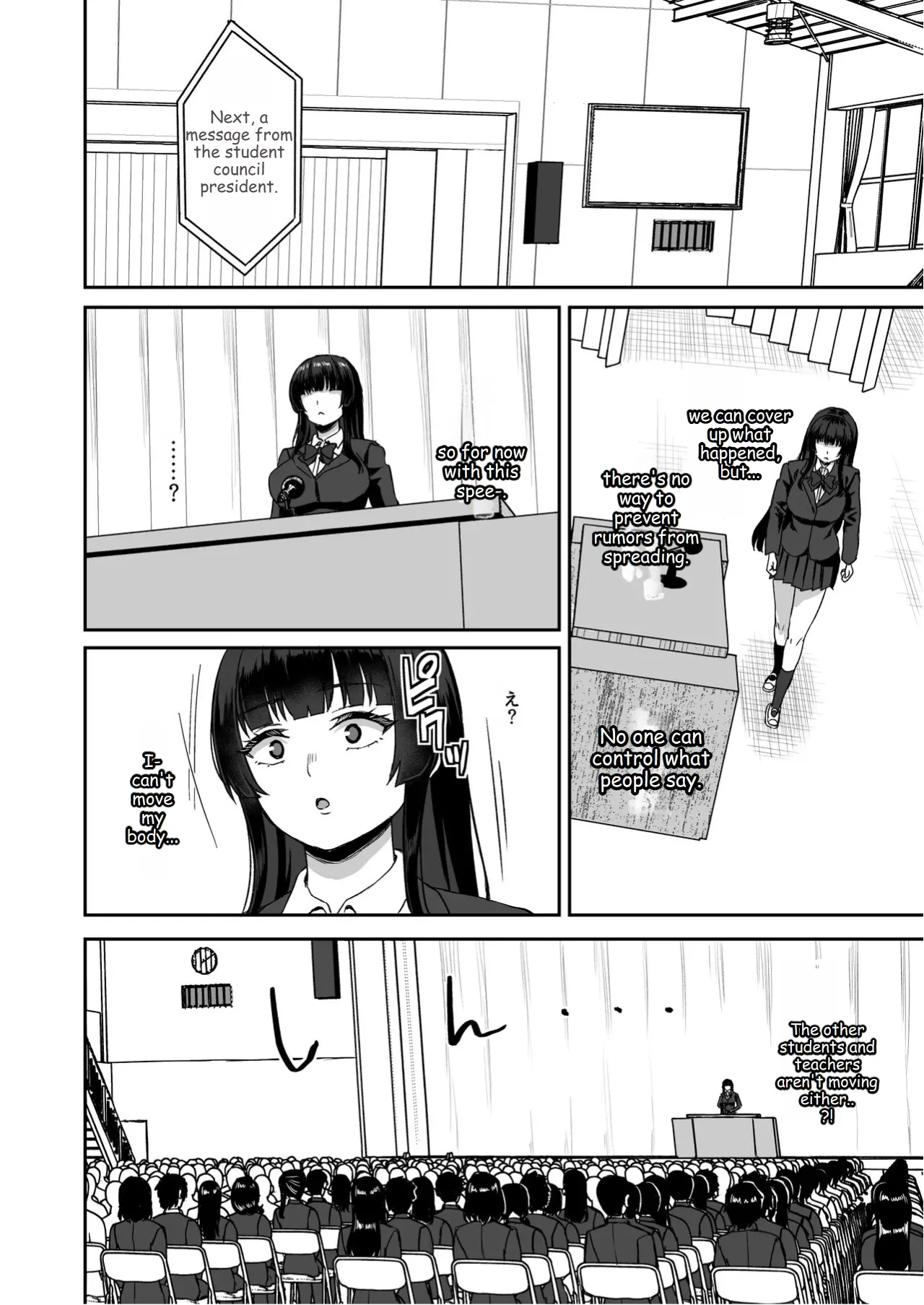 [Atsukan Rock (Akosuke)] Jikan Teishi no Chikara o Te ni Ireta Ore wa Yatsu ra ni Fukushuu suru | After Gaining the Power to Stop Time, I Took Revenge on All of Them [English] image number 56