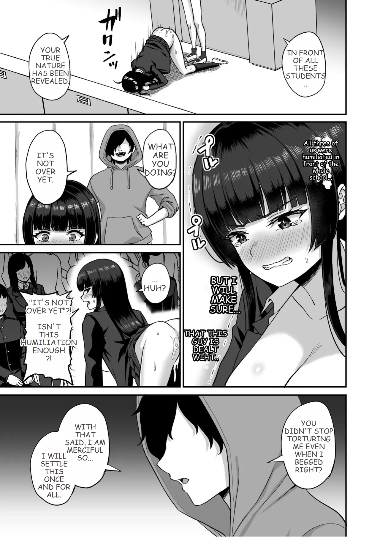 [Atsukan Rock (Akosuke)] Jikan Teishi no Chikara o Te ni Ireta Ore wa Yatsu ra ni Fukushuu suru | After Gaining the Power to Stop Time, I Took Revenge on All of Them [English] image number 69