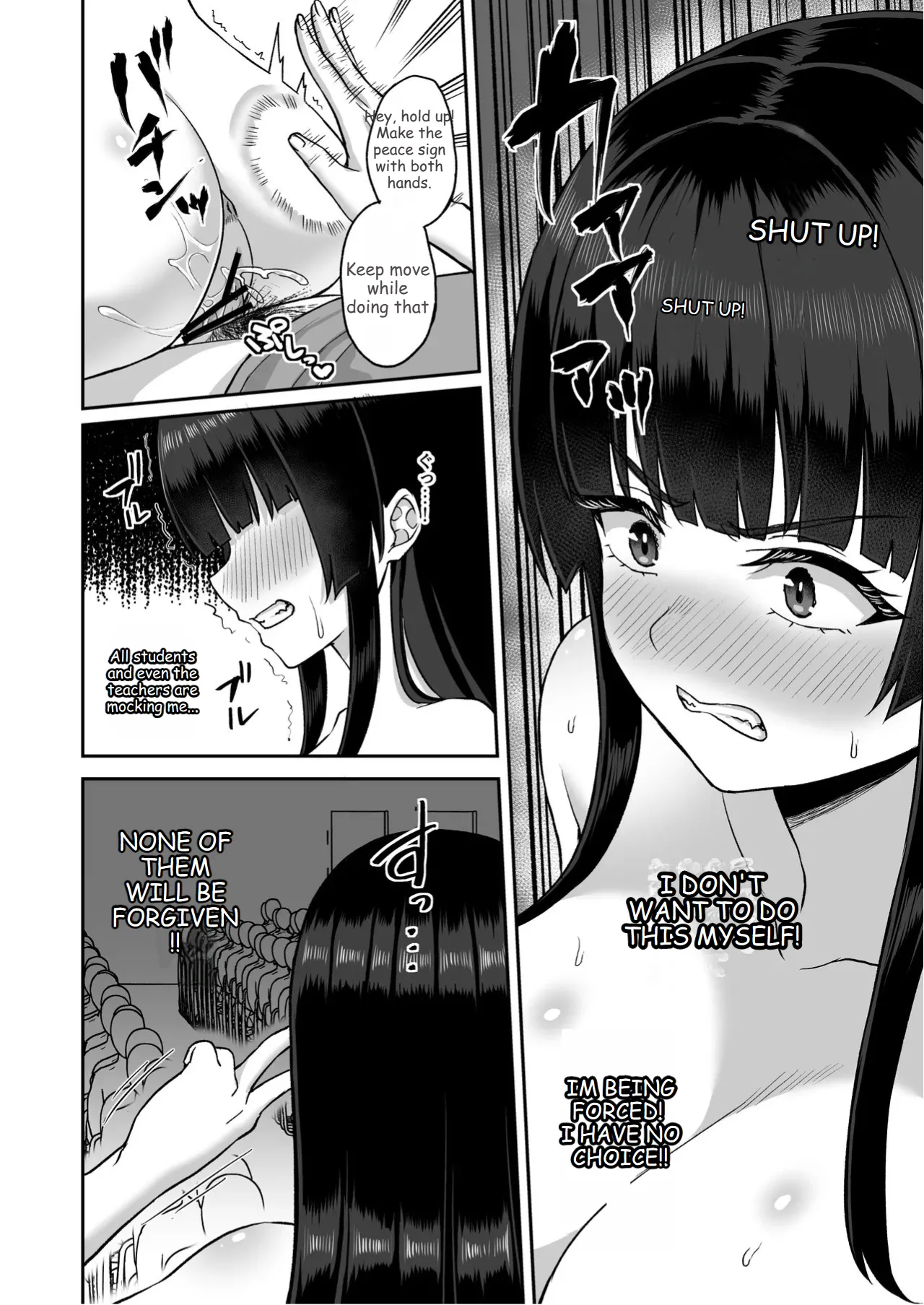 [Atsukan Rock (Akosuke)] Jikan Teishi no Chikara o Te ni Ireta Ore wa Yatsu ra ni Fukushuu suru | After Gaining the Power to Stop Time, I Took Revenge on All of Them [English] image number 74