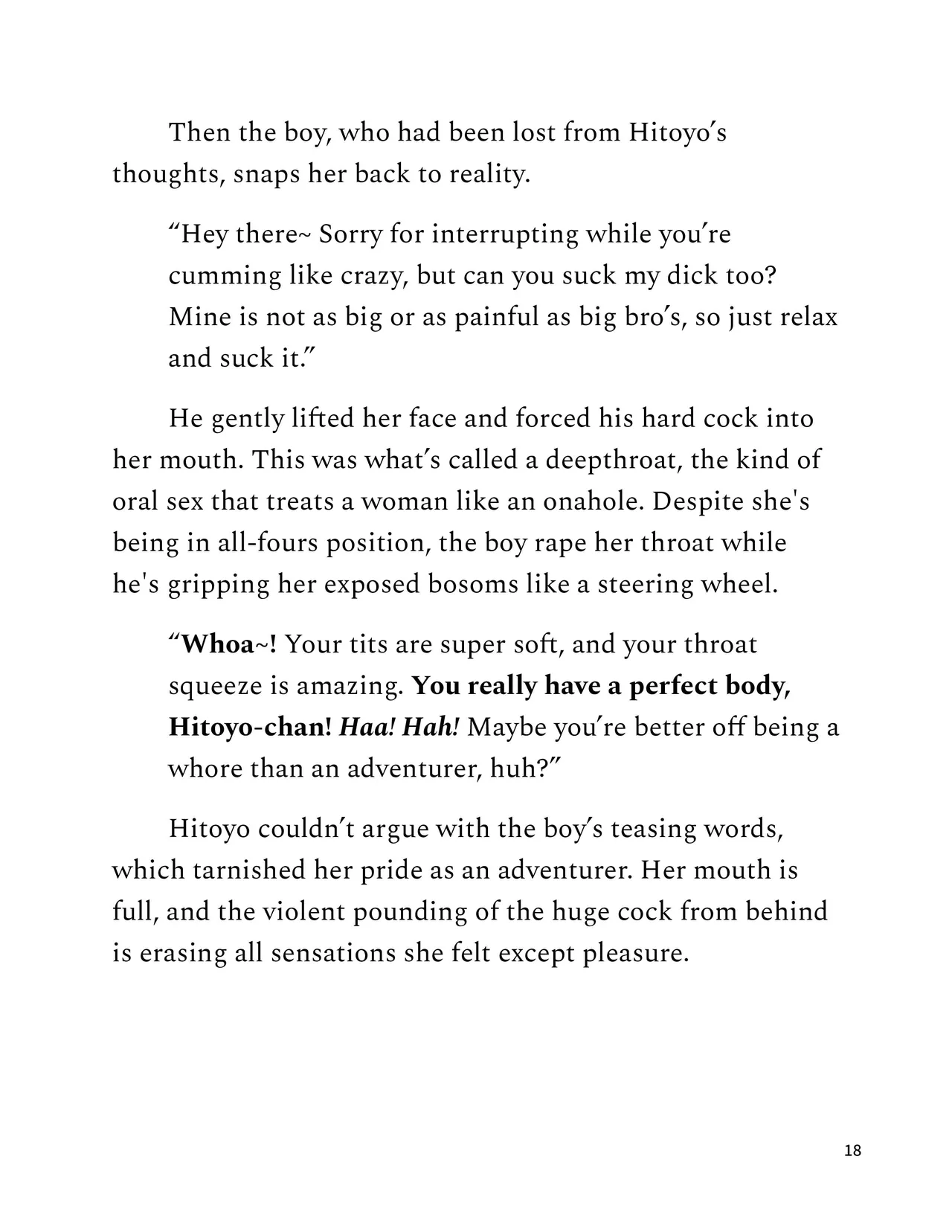 [Pony Farm (Bonnie)] Hitoyo-chan no Junan SS2 | Hitoyo-chan's Suffering Short Story 2 [English] [NudeSalad] 图片编号 18