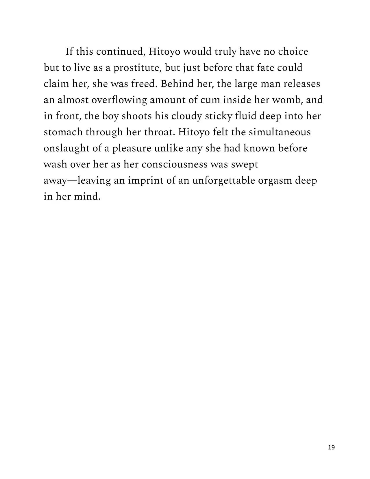 [Pony Farm (Bonnie)] Hitoyo-chan no Junan SS2 | Hitoyo-chan's Suffering Short Story 2 [English] [NudeSalad] 图片编号 19