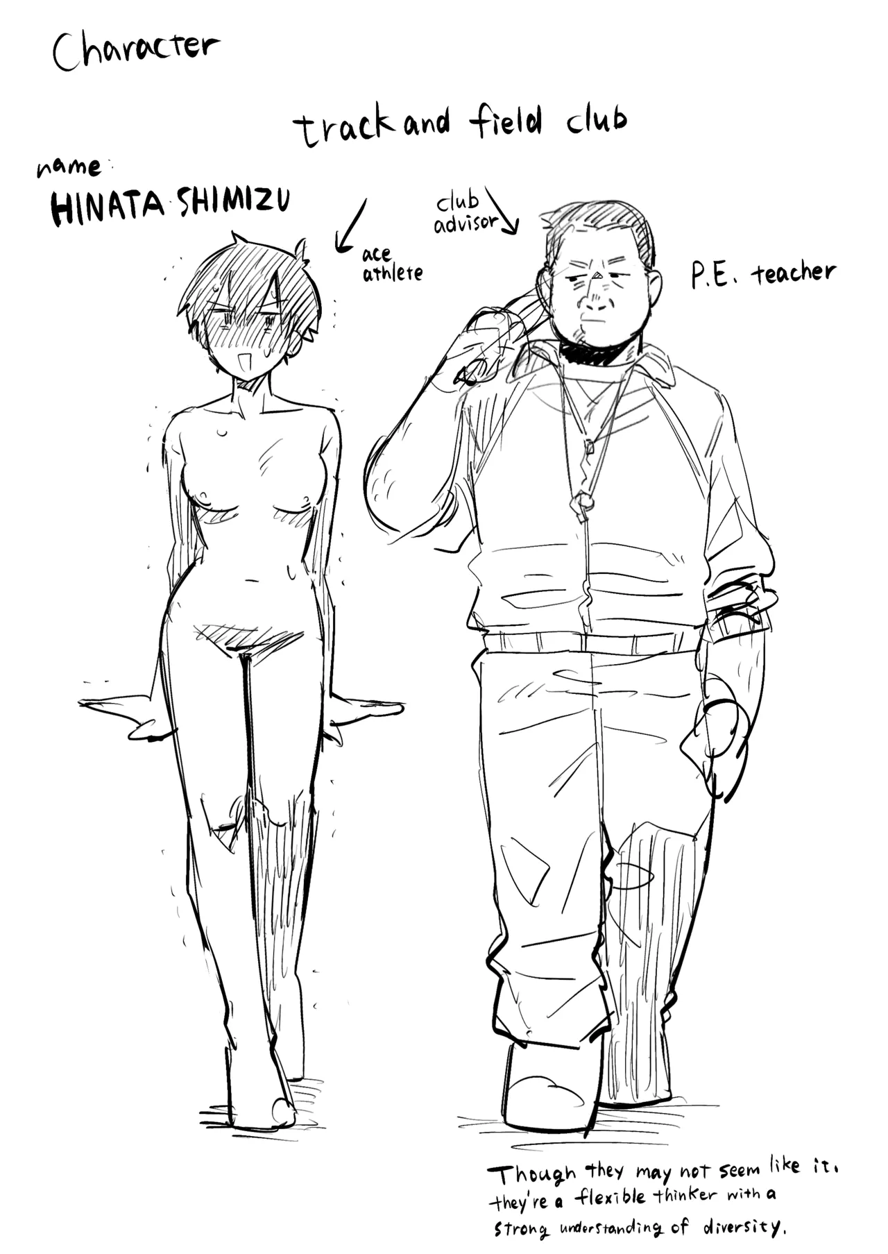 [tsuru] The Black-Haired Woman Who Cheerfully Accepts Her Friend’s Full-Nude Penalty 1-2 [English] numero di immagine  14