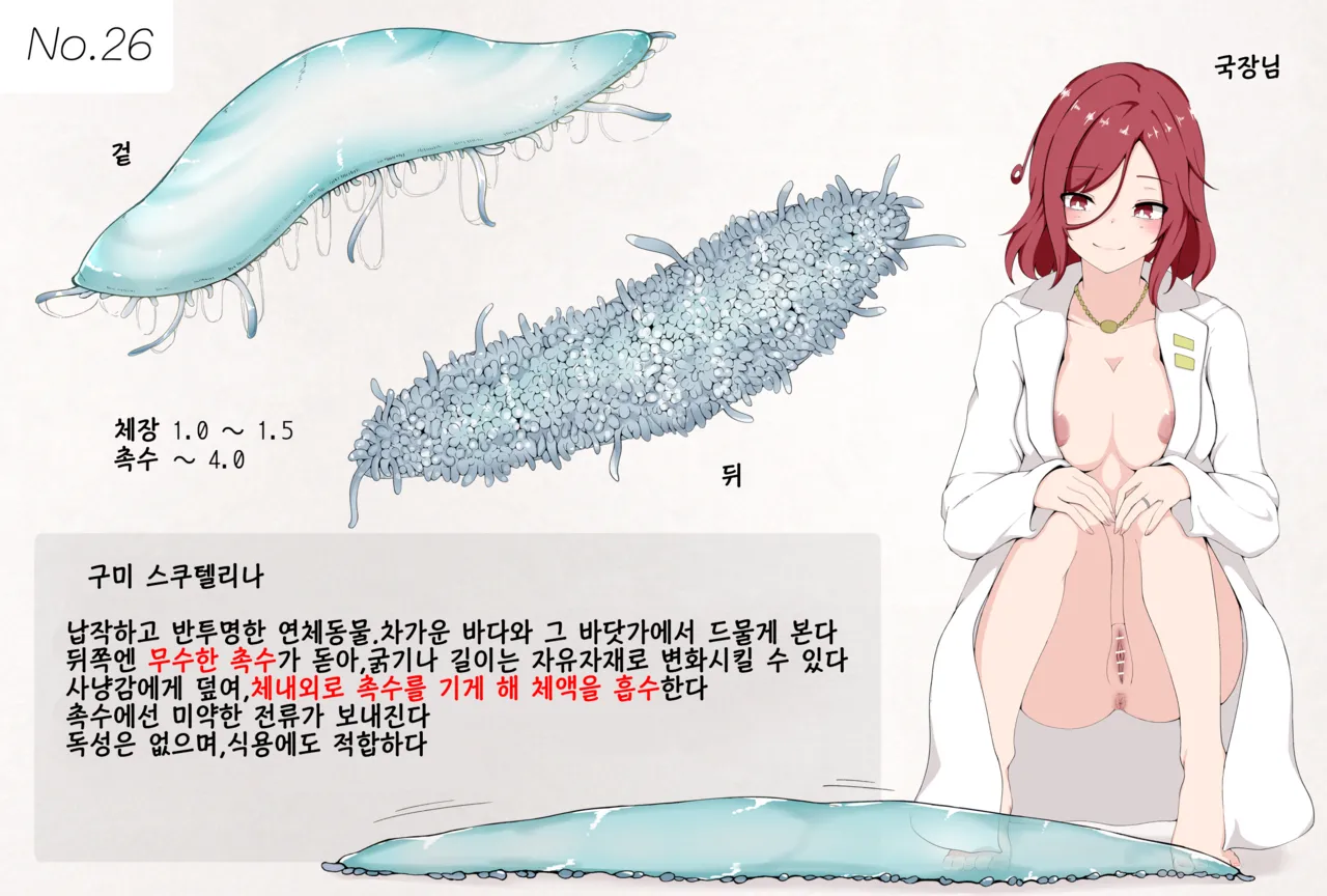 [Gura] Mushi Research Report No.26 | 벌레 연구 보고서 No.26 [Korean] image number 1