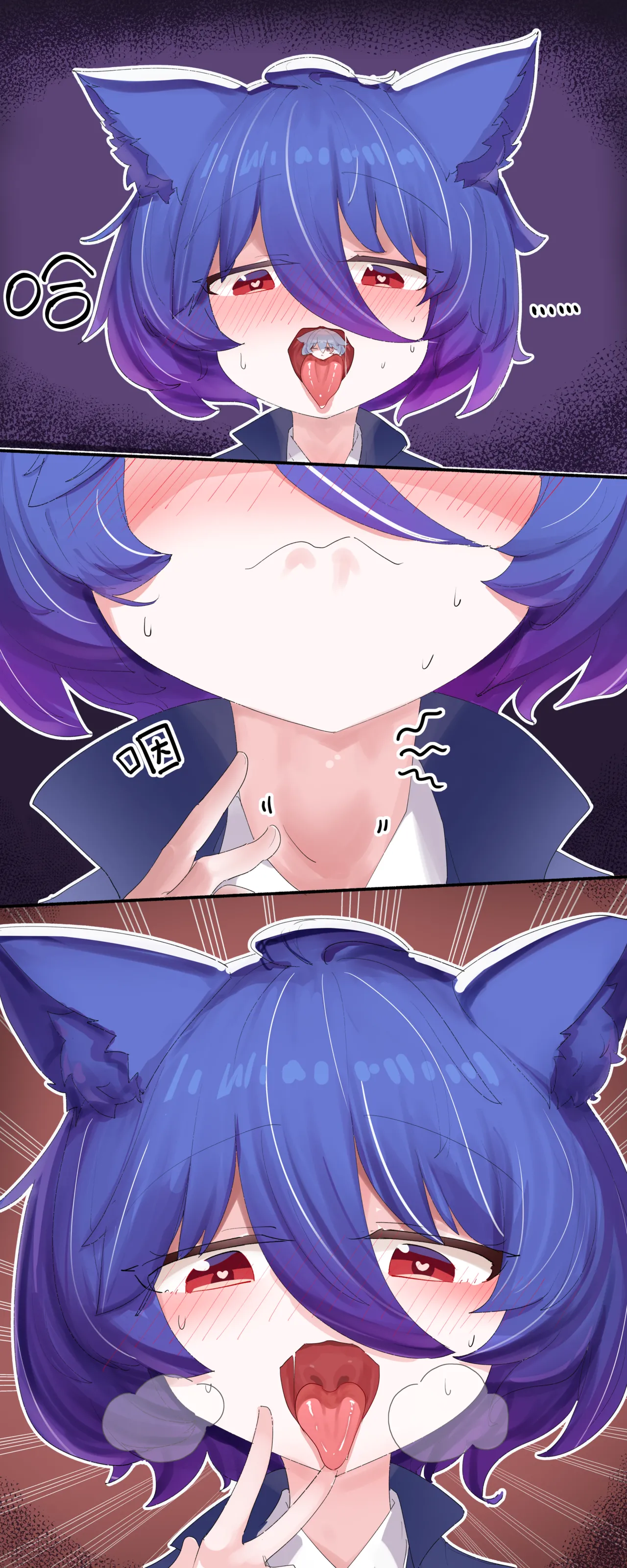 [ExHeX] VORE!Two Wolf Girls' Game！丸吞！两个狼娘的游戏！ imagen número 3