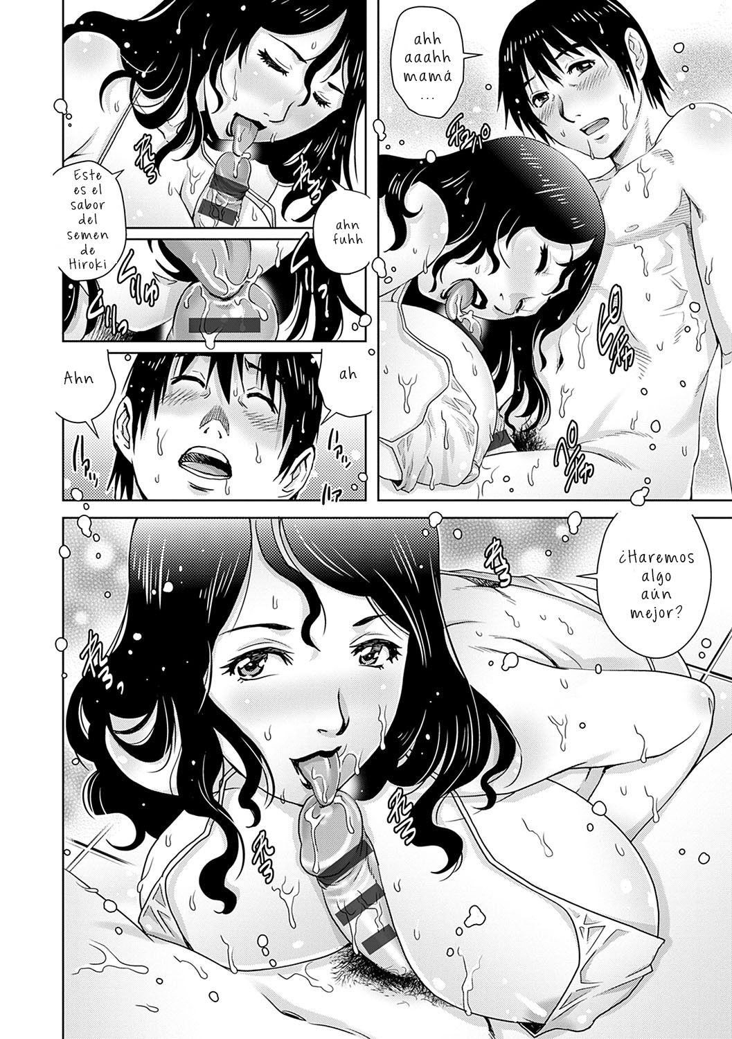 [Yanagawa Rio] Mama Soap (Onedari Bijukujo) [Spanish] [Digital] Bildnummer 12