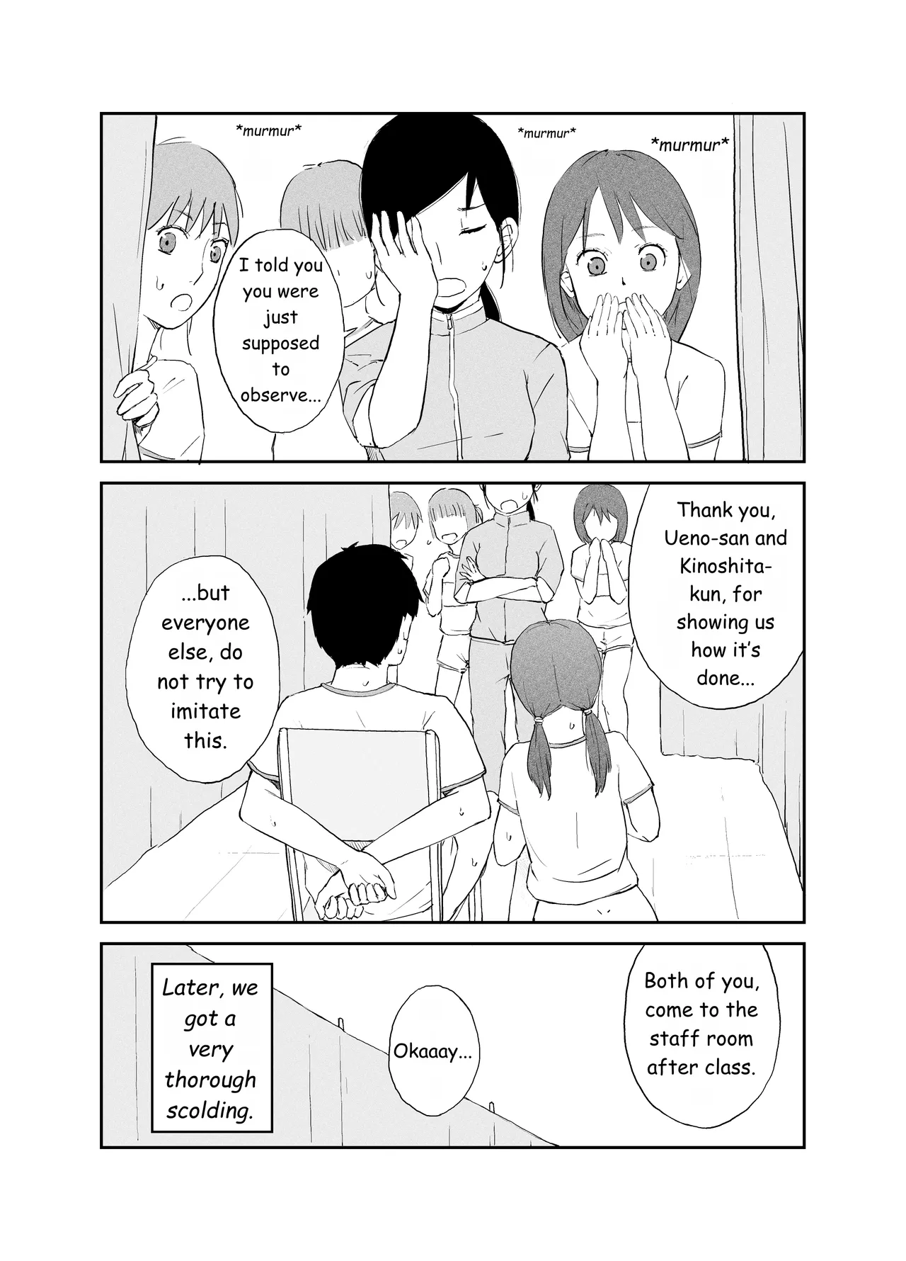 [Natsuki Mizuki] Seikyouiku Jisshuu ―Seiki Kansatsu Hen―  | Sex Education Practicum: Genital Observation Edition [English] 图片编号 19