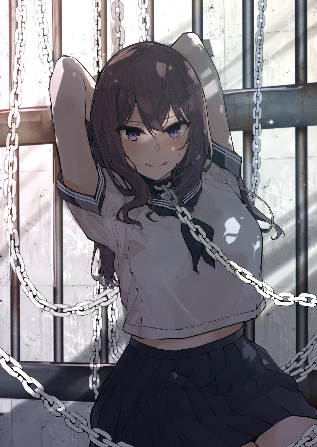 JK Kuppuku Kousoku (Aikidou Shoujo ga Maketa Hi) #2 / Айкидо не спасло №2 [Russian] [l_RAT_l] image number 1