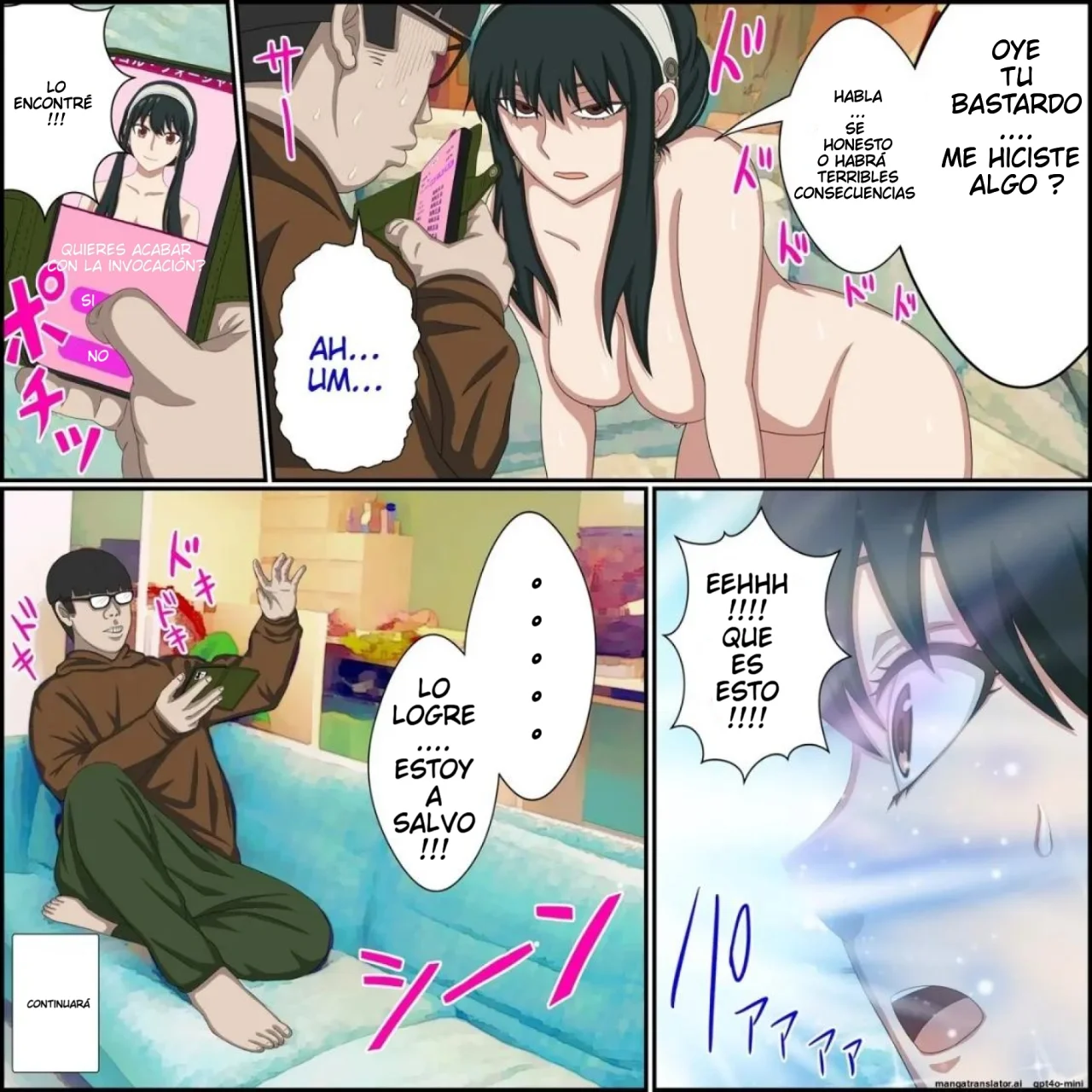 [Banana Style] Anime Chara to Seckle Dekiru Appli ''Yor Forger Hen''｜La App con la que Puedes Cogerte a Personajes de Anime ~El Caso de Yor Forger~ (SPY x FAMILY) [Spanish] [Darkss 153] image number 17