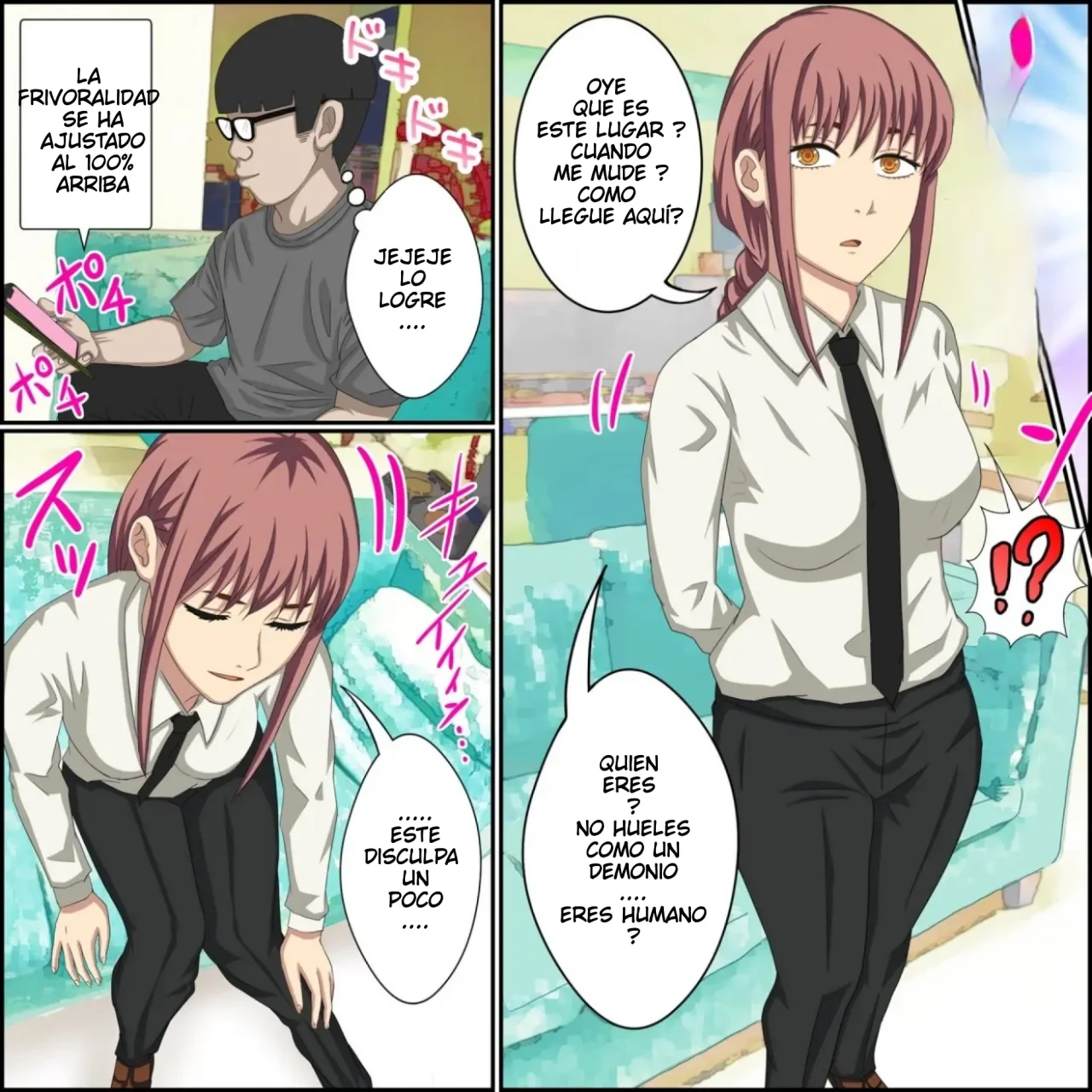 [Banana Style] Anime Chara to Seckle Dekiru Appli ''Makima Hen''｜La App con la que Puedes Cogerte a Personajes de Anime ~El Caso de Makima~ (Chainsaw Man) [Spanish] [Darkss 153] 图片编号 2