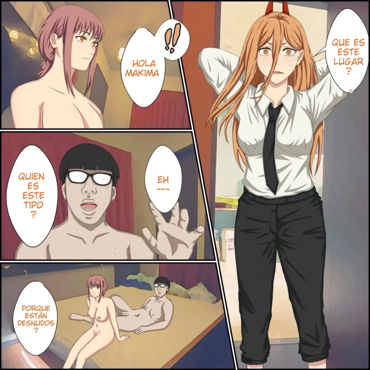 [Banana Style] Anime Chara to Seckle Dekiru Appli ''Power Hen''｜La App con la que Puedes Cogerte a Personajes de Anime ~El Caso de Power~ (Chainsaw Man) [Spanish] [Darkss 153] imagen número 1