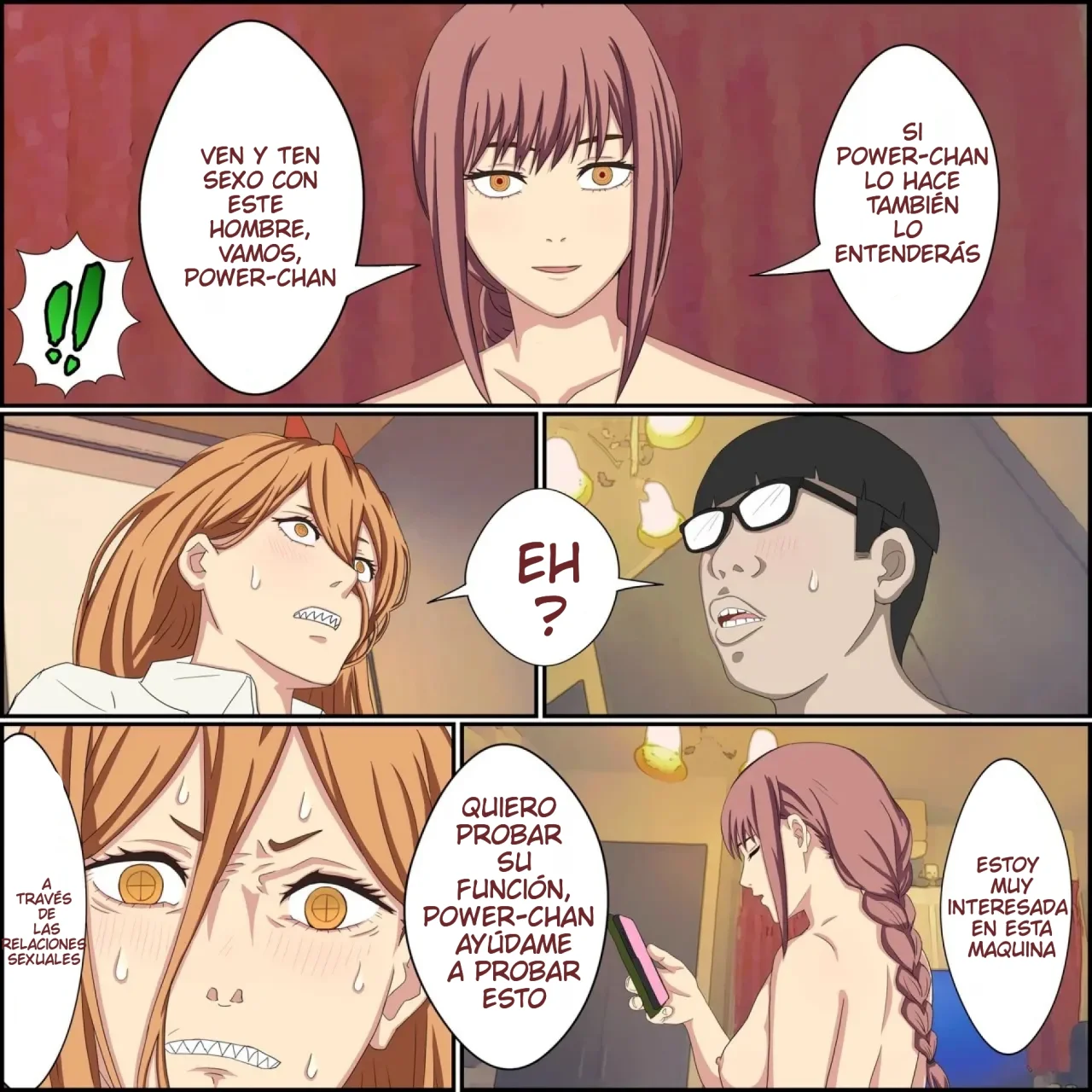 [Banana Style] Anime Chara to Seckle Dekiru Appli ''Power Hen''｜La App con la que Puedes Cogerte a Personajes de Anime ~El Caso de Power~ (Chainsaw Man) [Spanish] [Darkss 153] imagen número 3