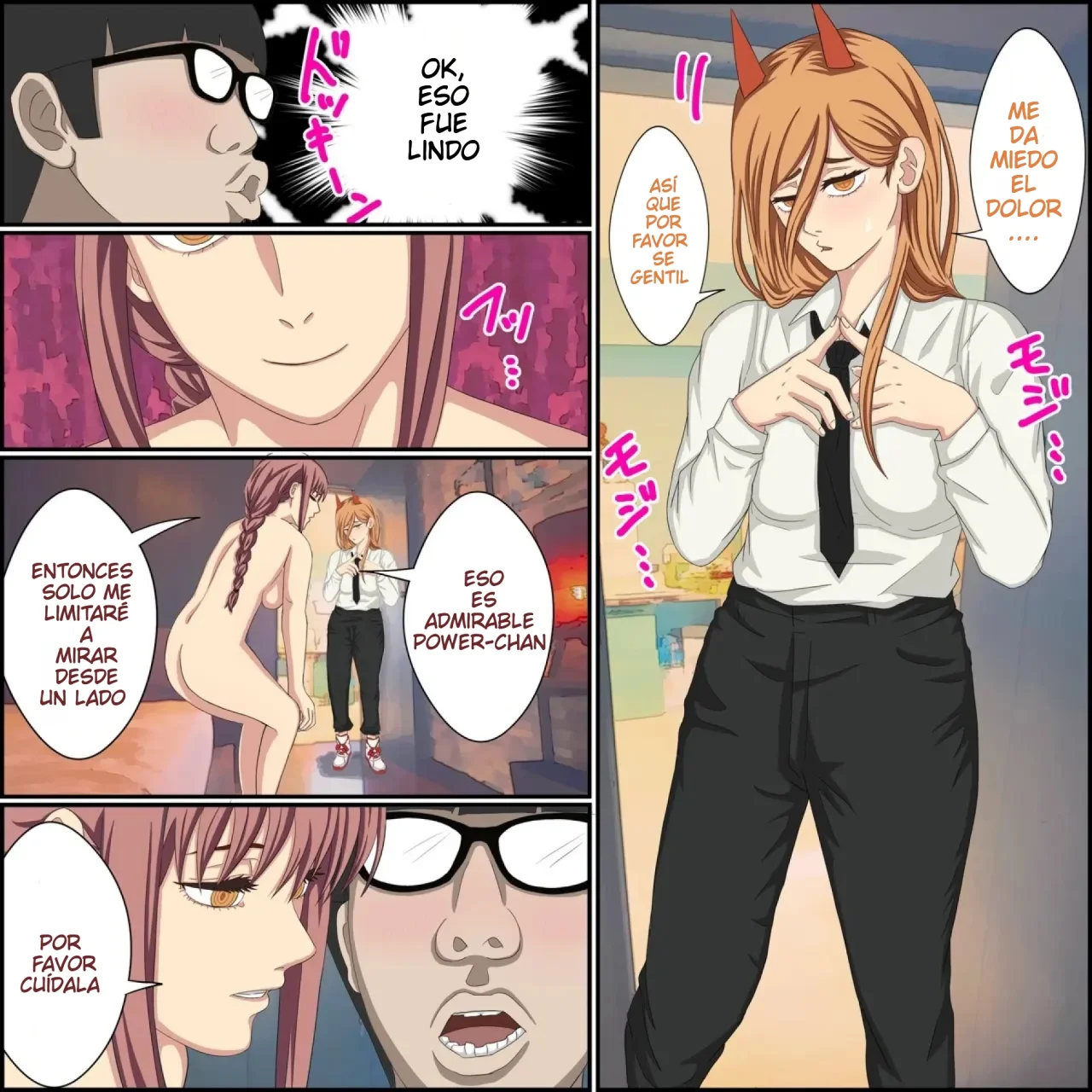 [Banana Style] Anime Chara to Seckle Dekiru Appli ''Power Hen''｜La App con la que Puedes Cogerte a Personajes de Anime ~El Caso de Power~ (Chainsaw Man) [Spanish] [Darkss 153] imagen número 5