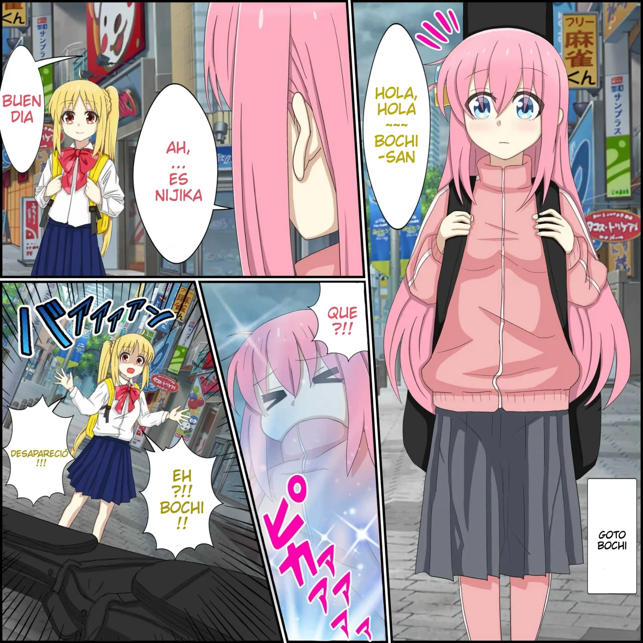 [Banana Style] Anime Chara to Seckle Dekiru Appli ''Bocchi-chan shokan Hen''｜La App con la que Puedes Cogerte a Personajes de Anime ~El Caso de la Invocación de Bocchi-chan~ (Bocchi the Rock!) [Spanish] [Darkss 153] imagen número 1