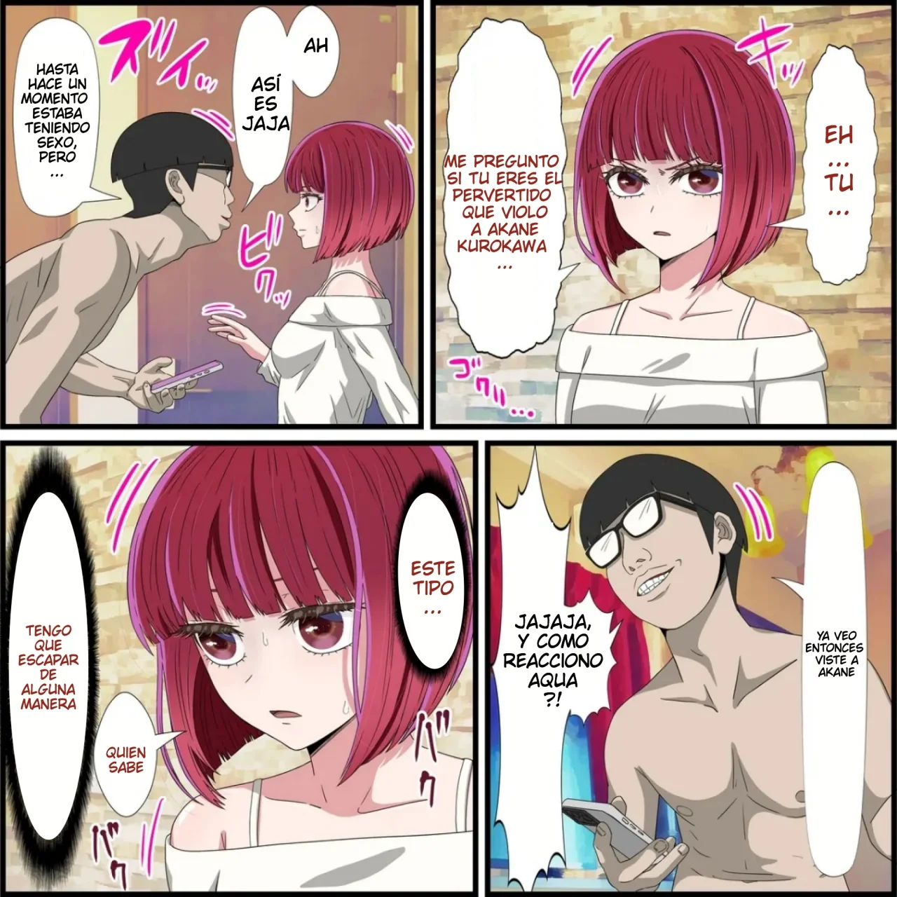 [Banana Style] Anime Chara to Seckle Dekiru Appli ''Kana Arima Hen''｜La App con la que Puedes Cogerte a Personajes de Anime ~El Caso de Kana Arima~ (Oshi no Ko) [Spanish] [Darkss 153] 画像番号 5