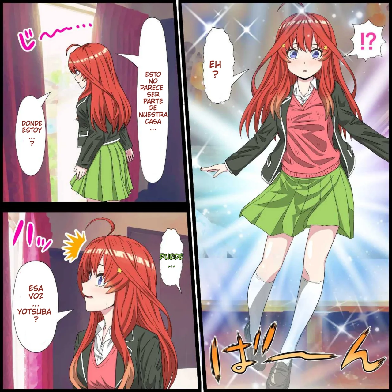 [Banana Style] Anime Chara to Seckle Dekiru Appli ''Itsuki Hen''｜La App con la que Puedes Cogerte a Personajes de Anime ~El Caso de Itsuki~ (Gotoubun no Hanayome) [Spanish] [Darkss 153] image number 3