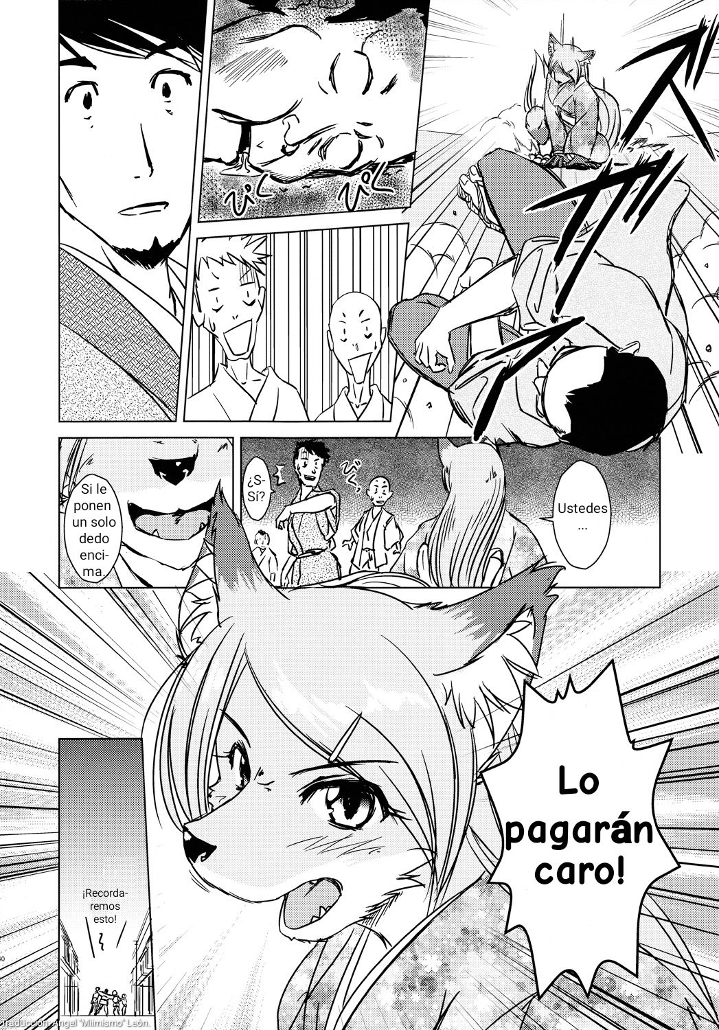 (Kansai! Kemoket) [Korikori Koubou (Yosuke)] Hare Tokidoki Kitsunenoyomeiri | Soleado con probabilidades de la boda de un zorro (Tanukibayashi Kitsunebayashi) [Spanish] 이미지 번호 11
