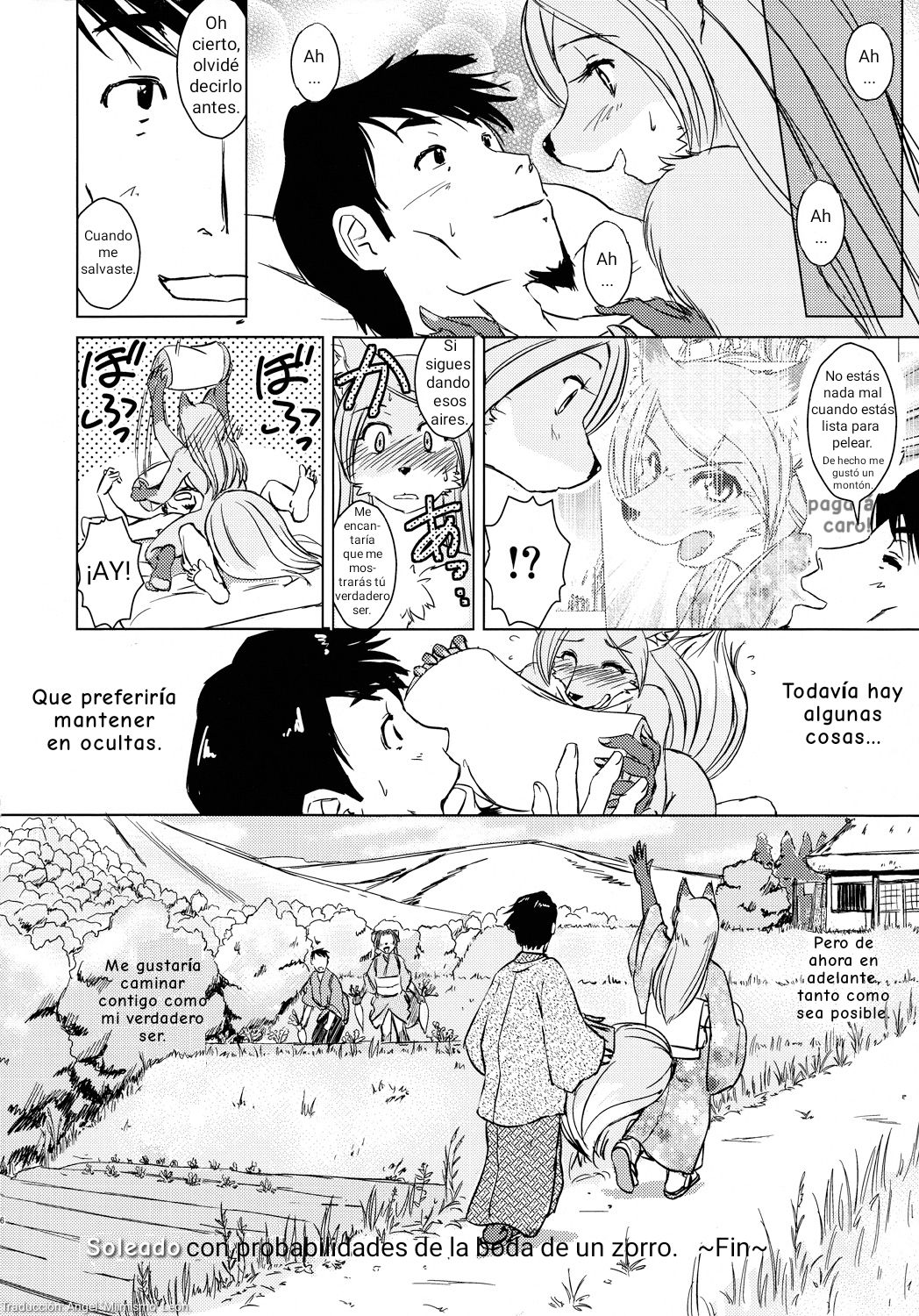 (Kansai! Kemoket) [Korikori Koubou (Yosuke)] Hare Tokidoki Kitsunenoyomeiri | Soleado con probabilidades de la boda de un zorro (Tanukibayashi Kitsunebayashi) [Spanish] 이미지 번호 27