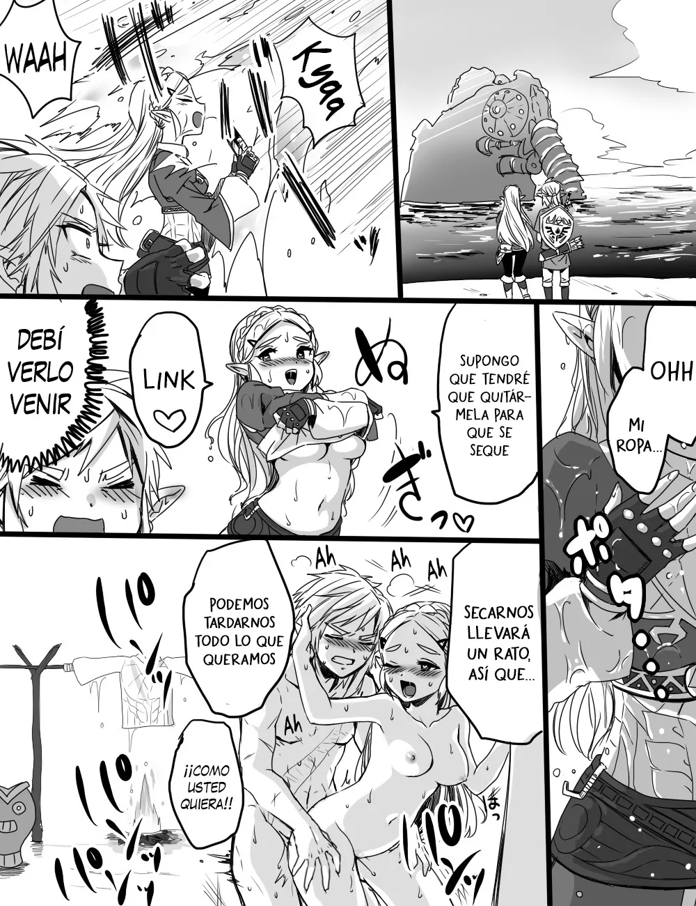 [Wasabi] Love Pond Power 2 - El Poder del Estanque de los Enamorados 2 (The Legend of Zelda) [Español] [Traducciones necesarias] изображение № 8