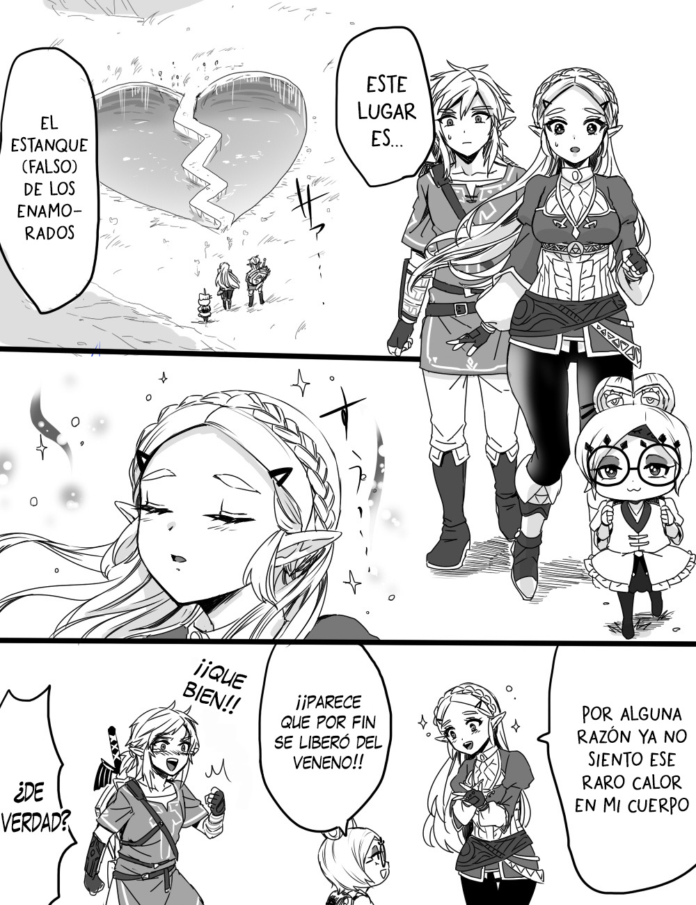 [Wasabi] Love Pond Power 2 - El Poder del Estanque de los Enamorados 2 (The Legend of Zelda) [Español] [Traducciones necesarias] изображение № 12