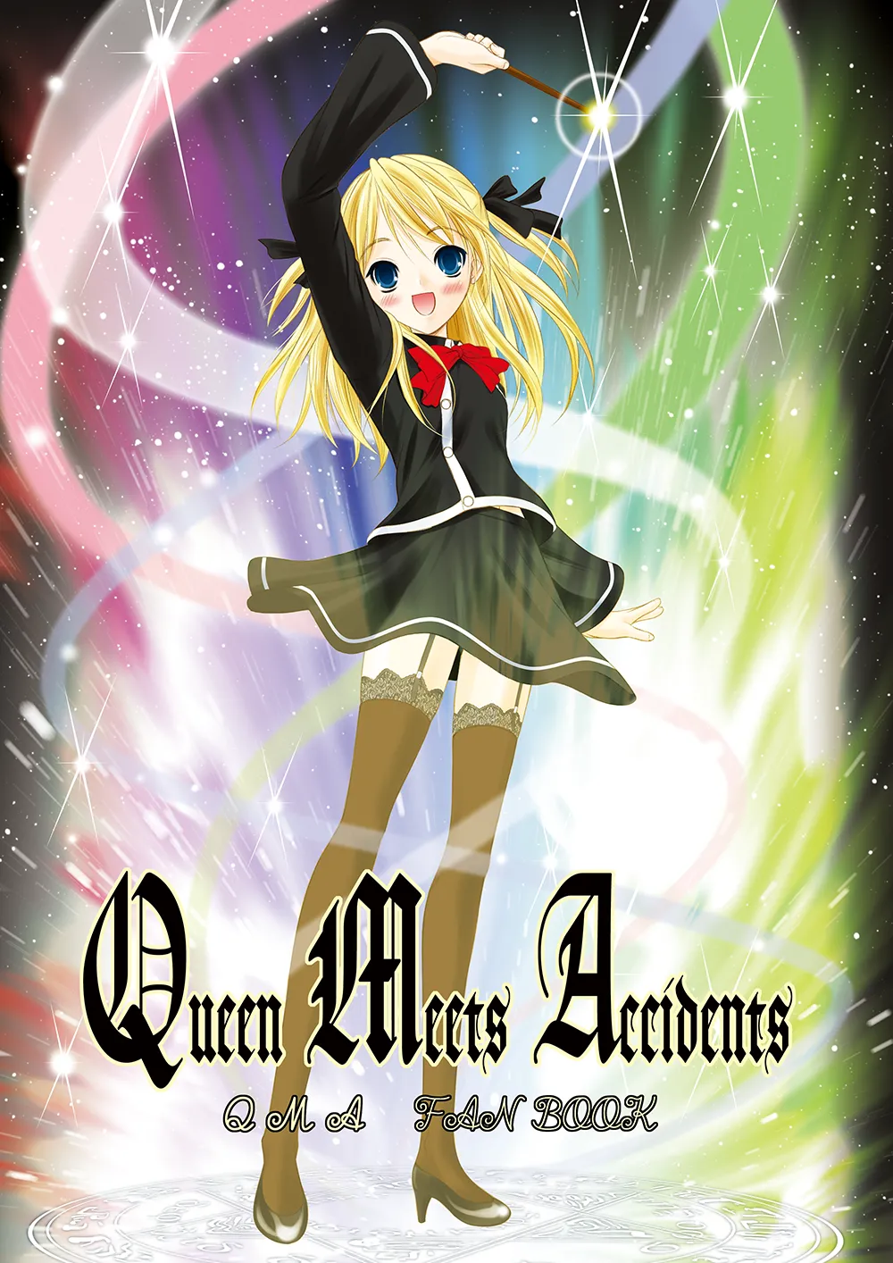 [Garou Kissa Hapido (Takeshita Kenjirou)] Queen Meets Accidents (QUIZ MAGIC ACADEMY) [Digital] 图片编号 1