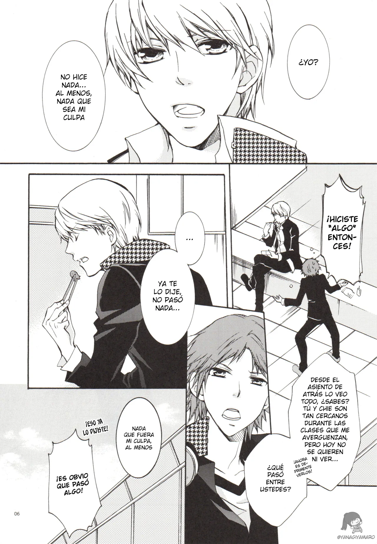 [Persona 4] Un día, Chie y yo nos peleamos [Yanagiya Maro] 图片编号 6