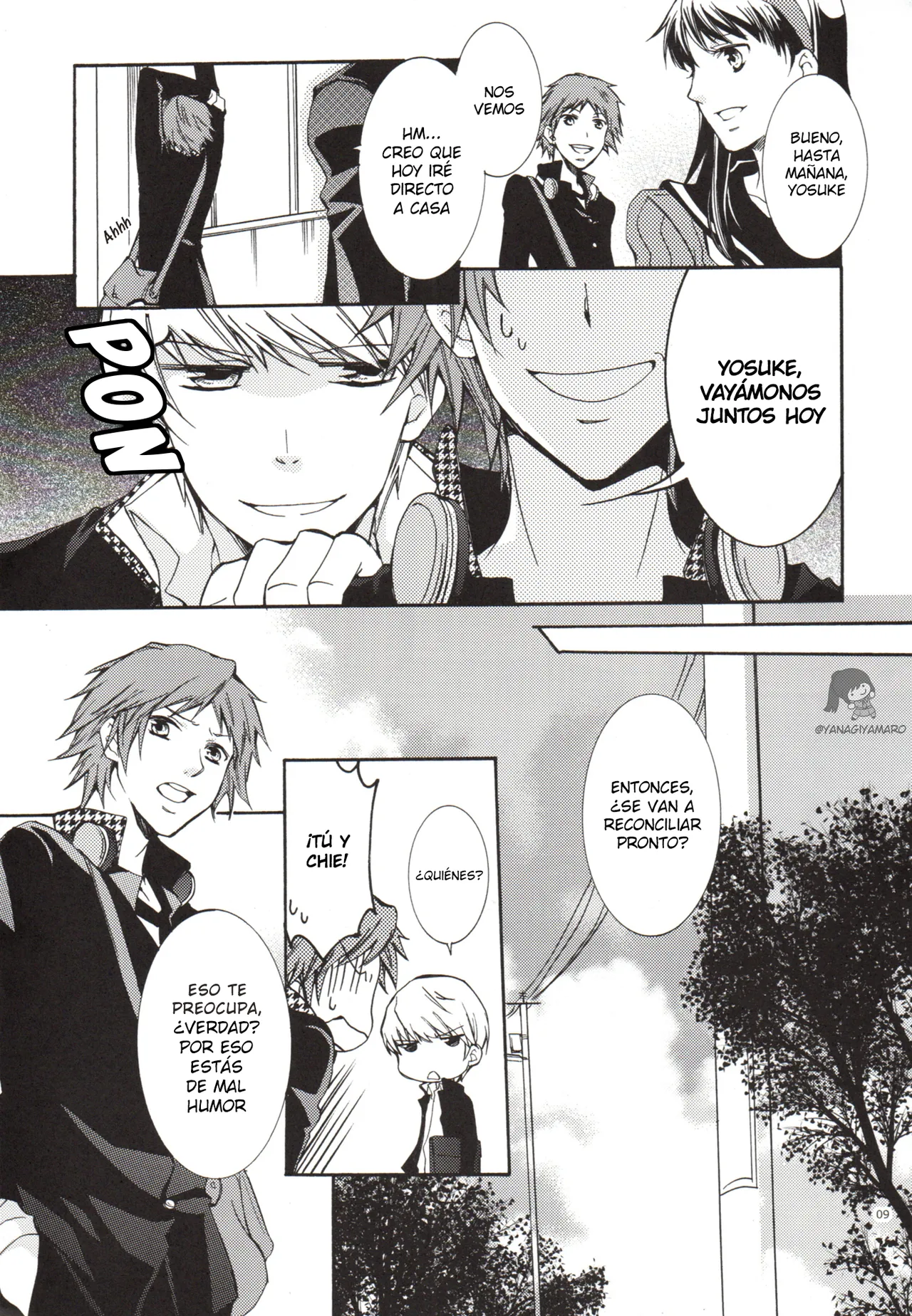 [Persona 4] Un día, Chie y yo nos peleamos [Yanagiya Maro] 图片编号 9