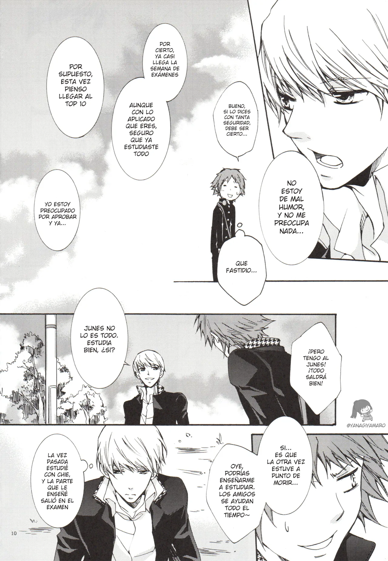 [Persona 4] Un día, Chie y yo nos peleamos [Yanagiya Maro] 图片编号 10