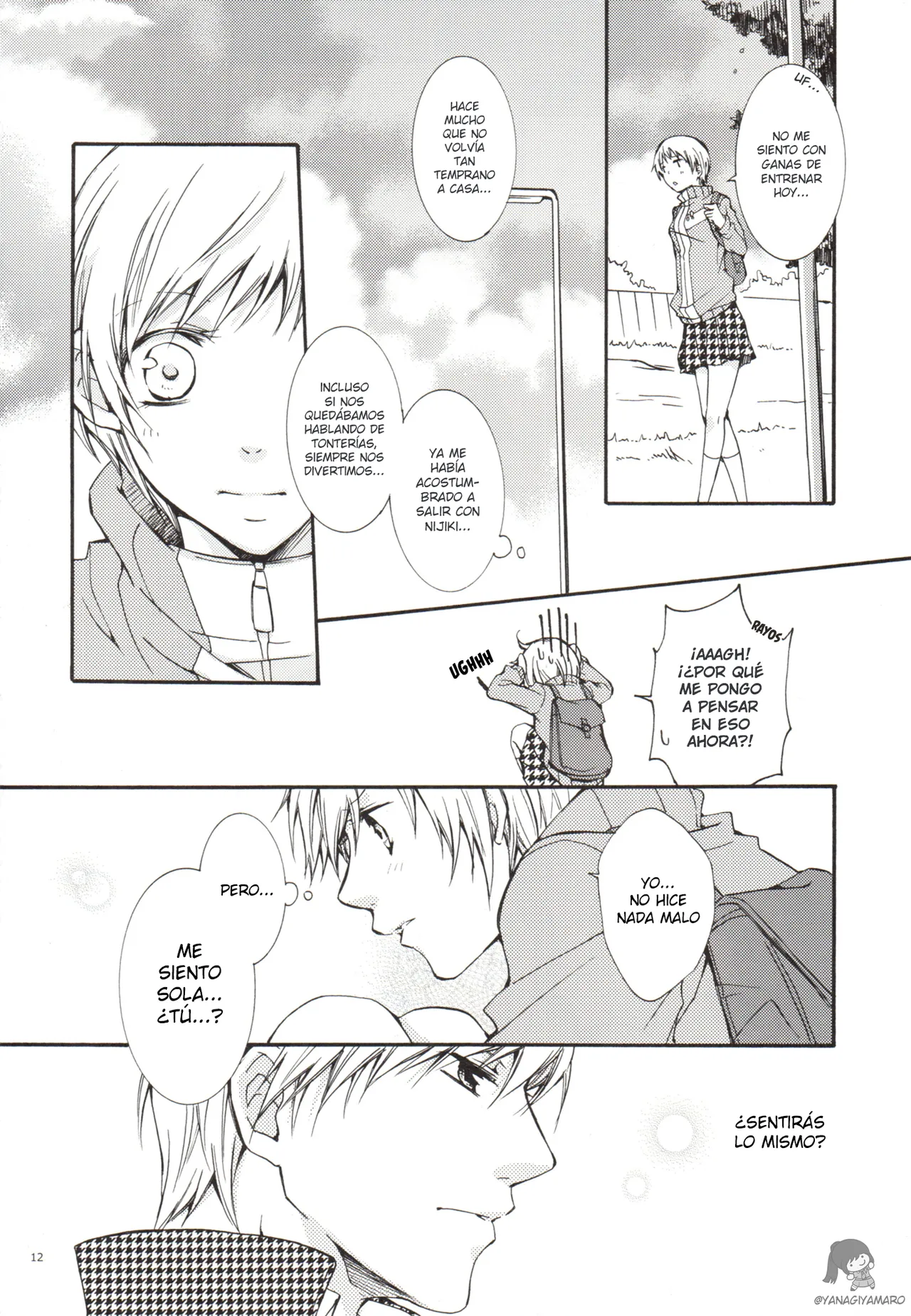 [Persona 4] Un día, Chie y yo nos peleamos [Yanagiya Maro] 图片编号 12