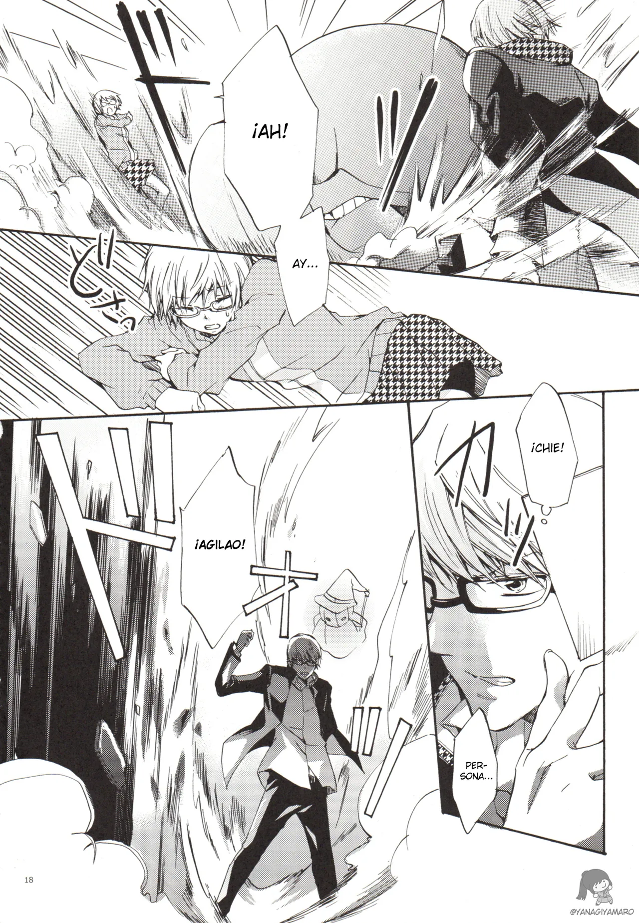 [Persona 4] Un día, Chie y yo nos peleamos [Yanagiya Maro] 图片编号 18