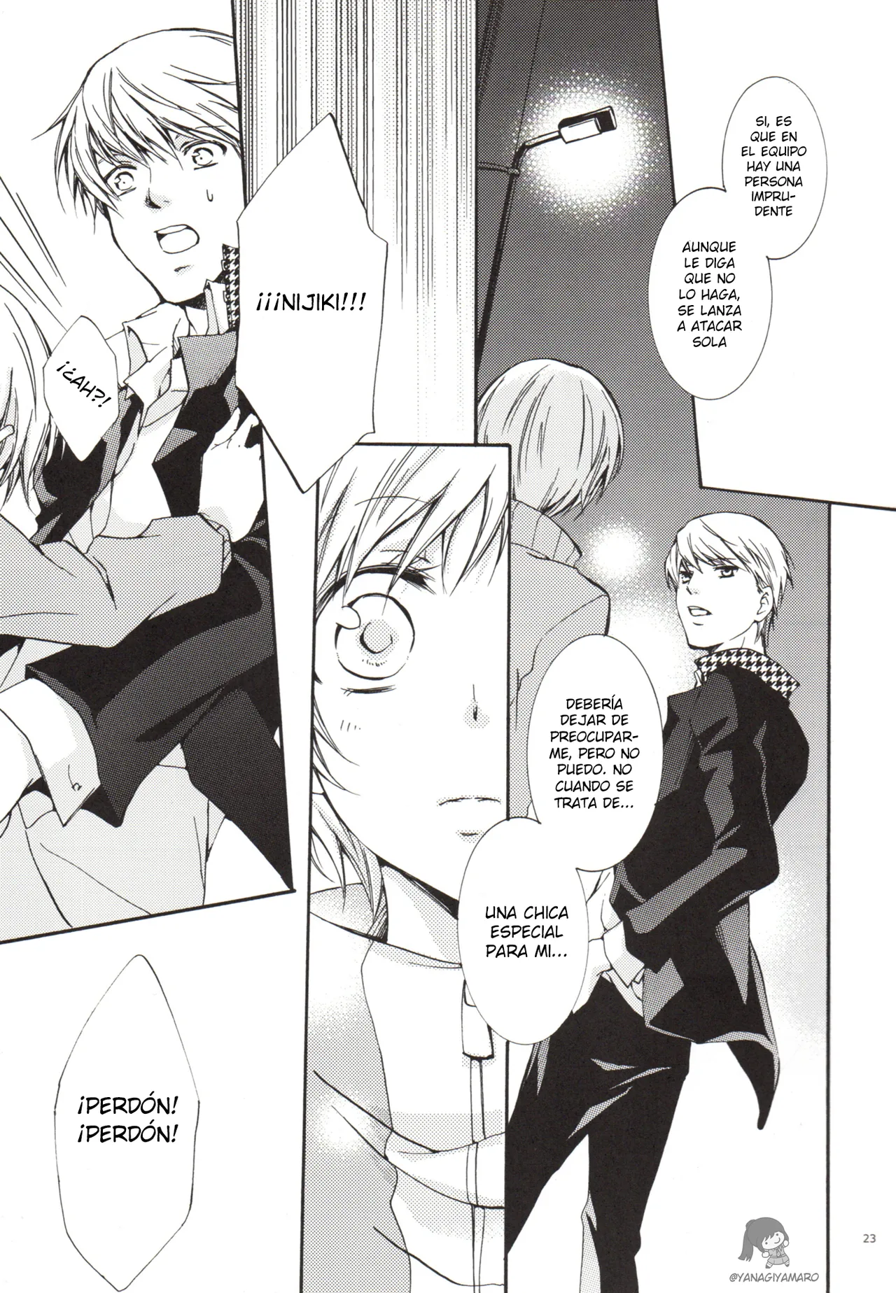 [Persona 4] Un día, Chie y yo nos peleamos [Yanagiya Maro] 图片编号 23