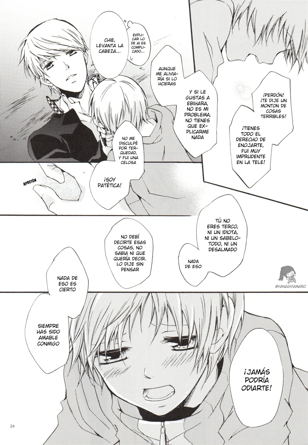 [Persona 4] Un día, Chie y yo nos peleamos [Yanagiya Maro] 图片编号 24