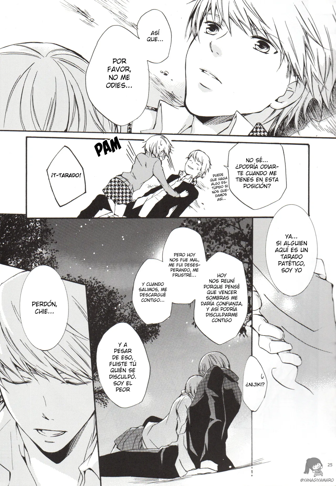 [Persona 4] Un día, Chie y yo nos peleamos [Yanagiya Maro] 图片编号 25