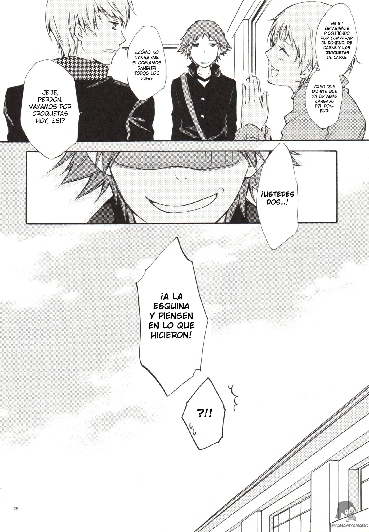 [Persona 4] Un día, Chie y yo nos peleamos [Yanagiya Maro] 图片编号 28