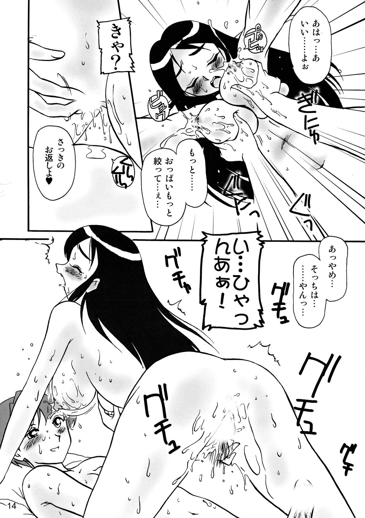 (C66) [Henachoko Domei (Yapi)] Kazariya (Futari wa Precure) 图片编号 14