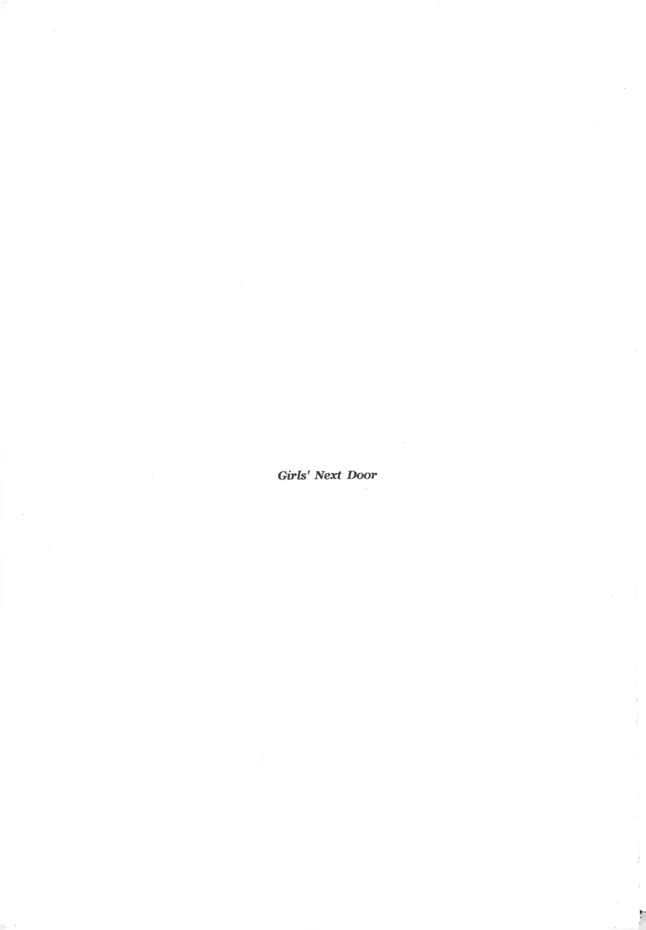 【夢際玉虫】Girl's Next Door.jpg image number 3