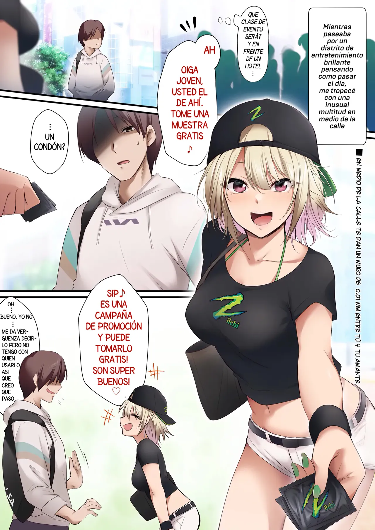 [HELLTER SKELTER (kaiga)] Campaign Girl de Jissen Otameshi-chuu! Nan-ban no Ko to Shitai desu ka? | Probandolo con las chicas promotoras! Que numero de chica eliges? [Spanish] [Harenchi no Fansub] image number 3